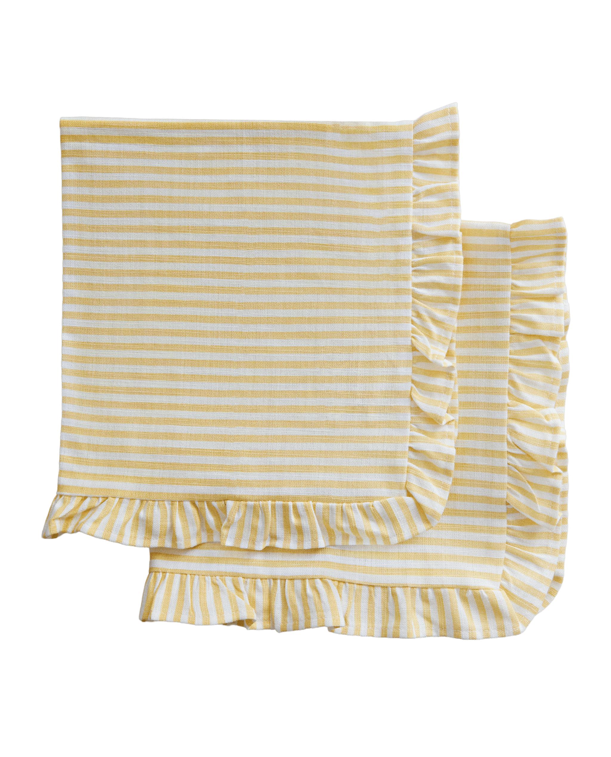 PACK OF RUFFLED COTTON NAPKINS (PACK OF 2) product thumbnail 6