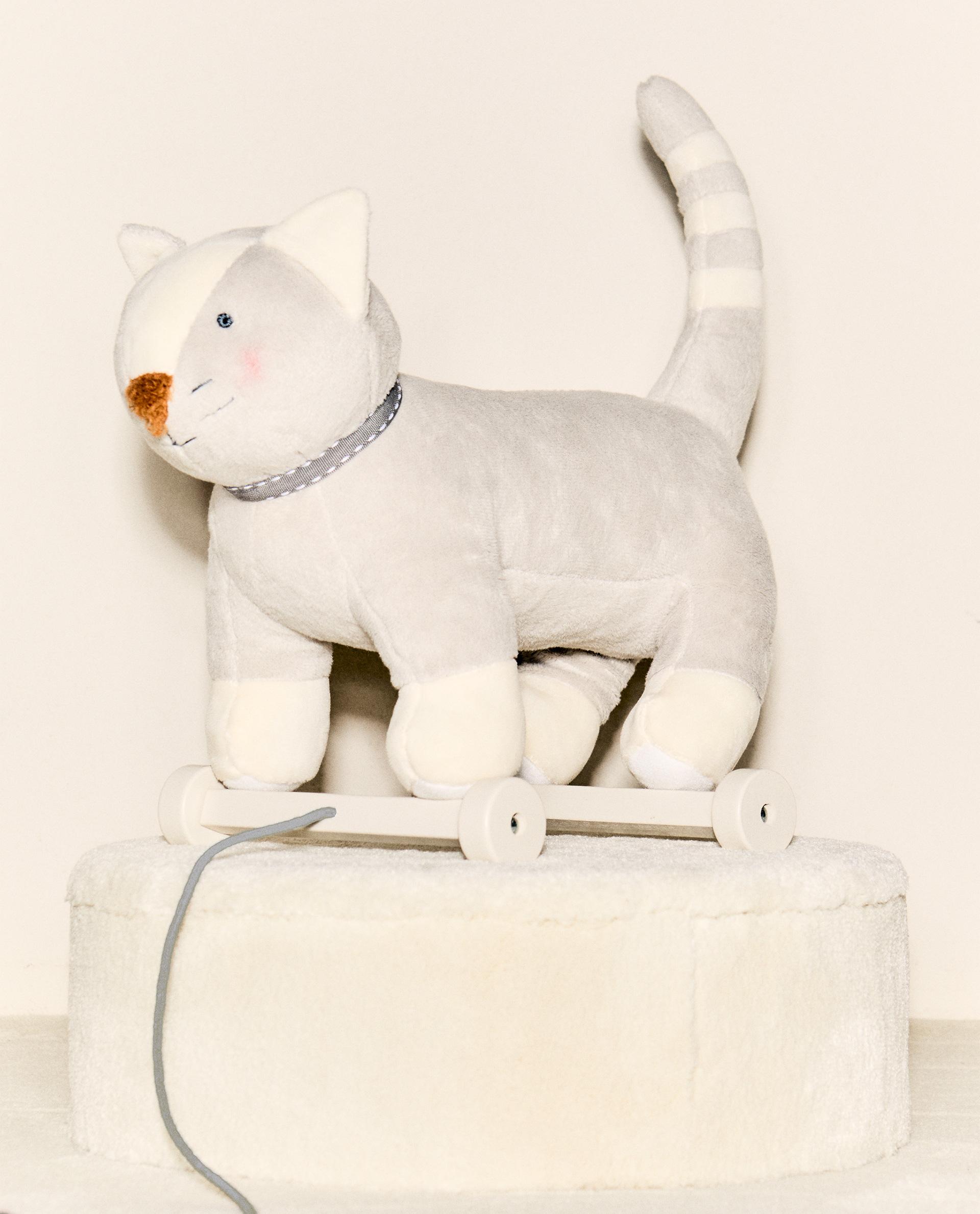 キッズ ソフトトイ ねこ 車輪付き | Zara Home 日本/Japan