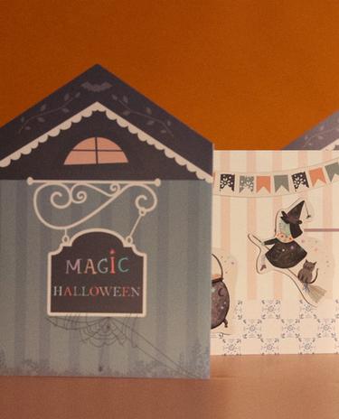 CHILDREN'S HALLOWEEN MAGNETIC BOOK