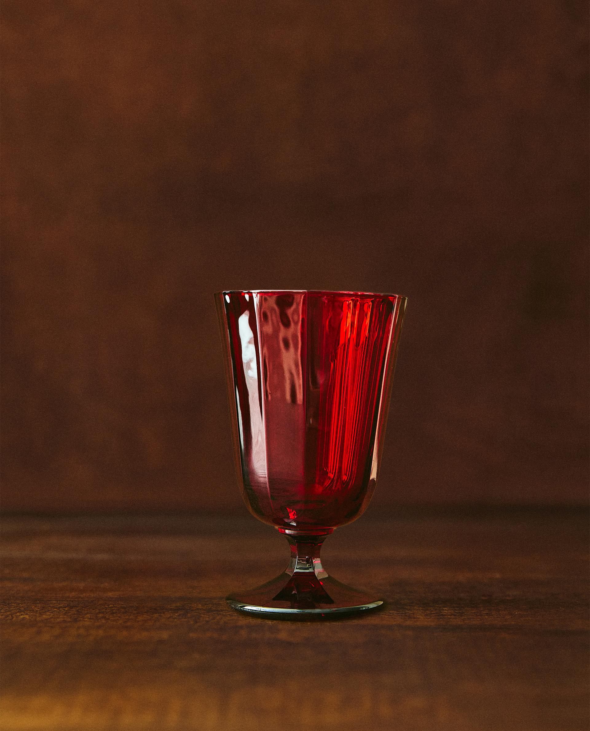 COLOURED CHRISTMAS GLASS