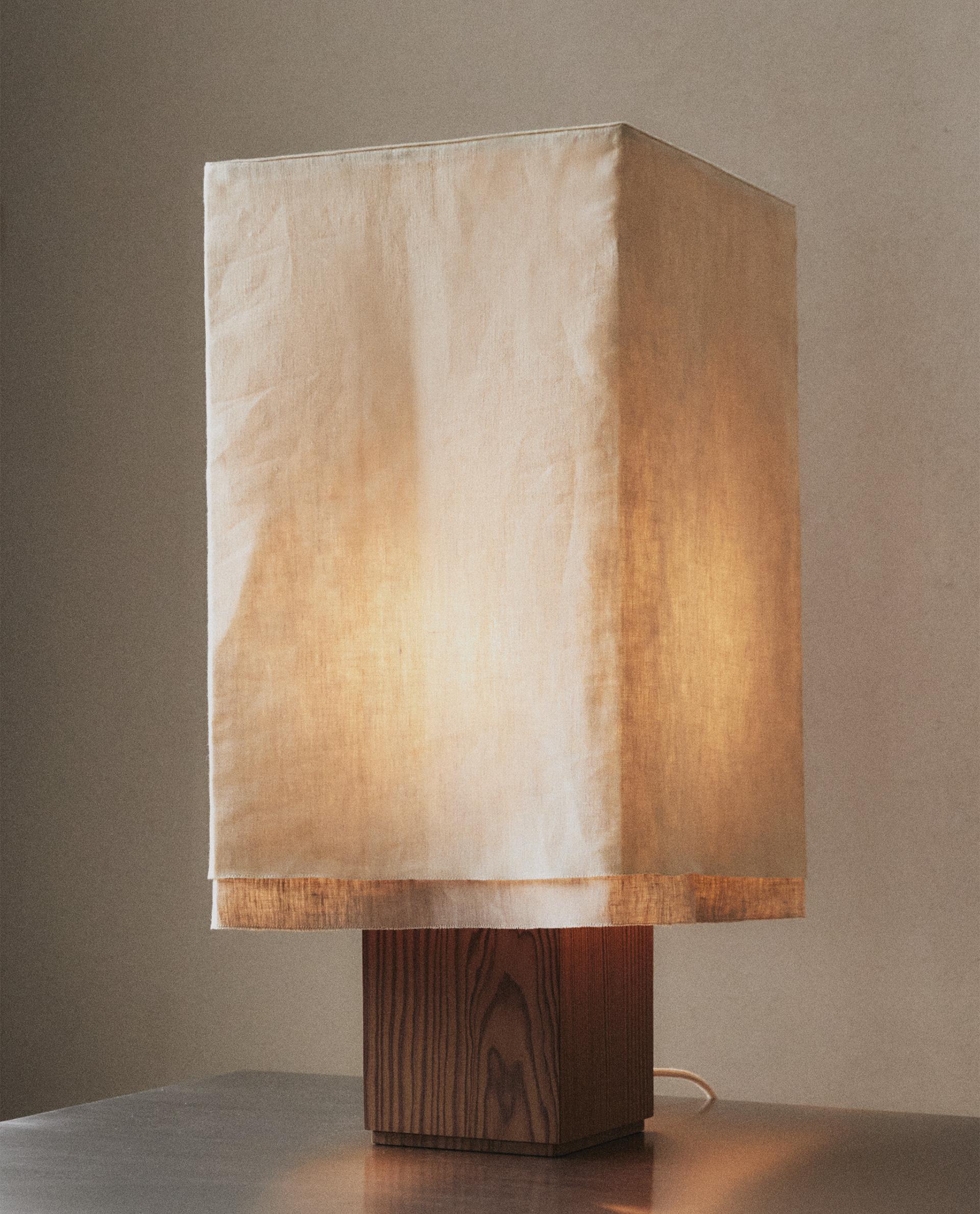 LINEN TABLE LAMP LINEN TABLE LAMP