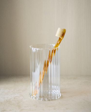 VERRE BROSSE À DENTS BOROSILICATE