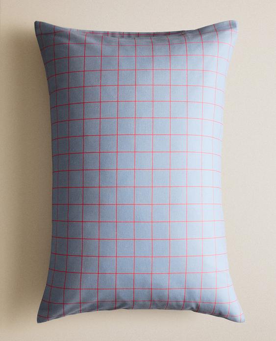CHILDREN'S CHECK PILLOWCASE