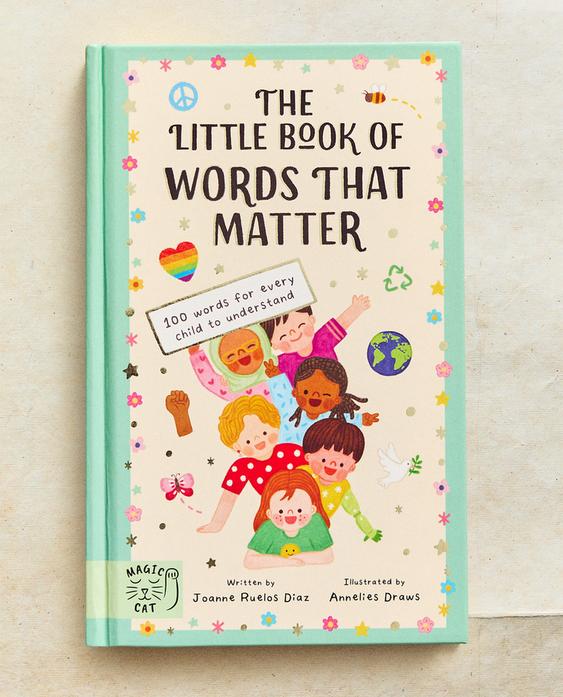 LIVRE POUR ENFANTS « THE LITTLE BOOK OF WORDS THAT MATTER » (ANGLAIS)