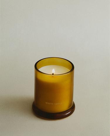 (150 ก.) เทียนหอม WHITE LOTUS
