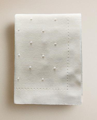 COUVERTURE BÉBÉ TRICOT