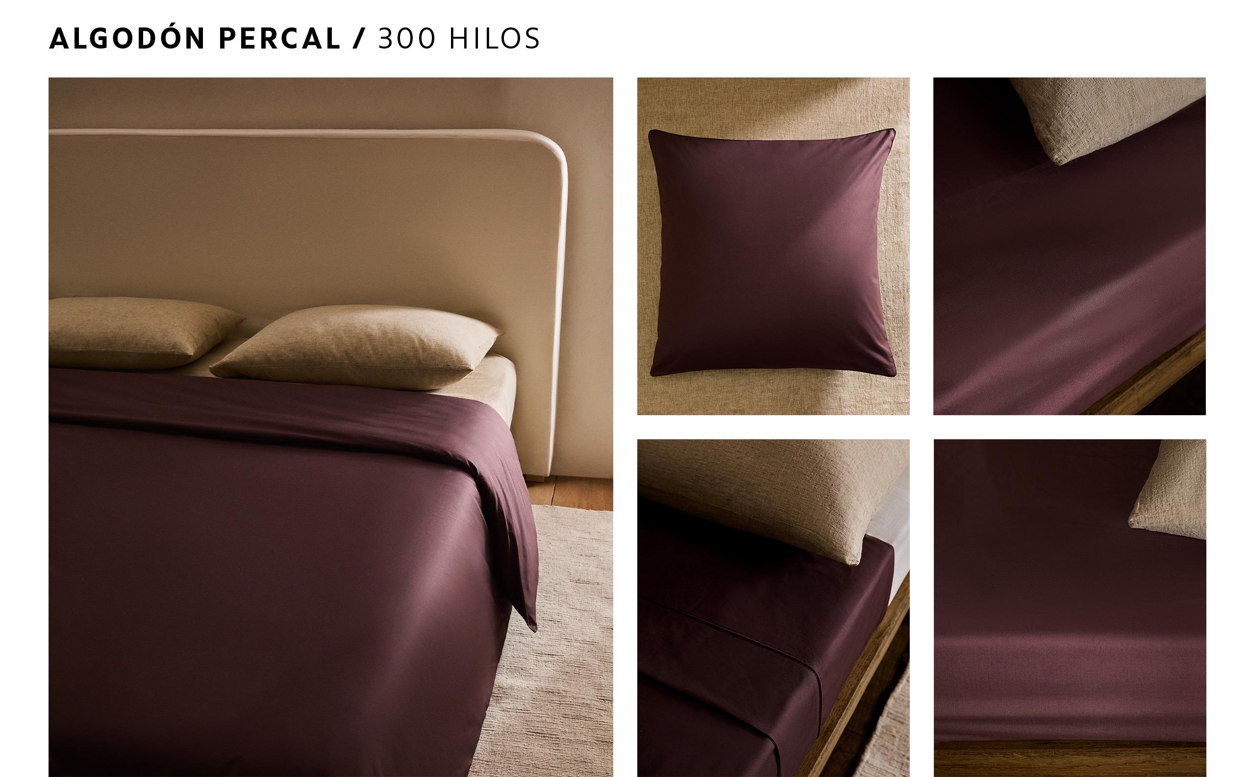 (300 THREAD COUNT) SET OF PERCALE SHEETS