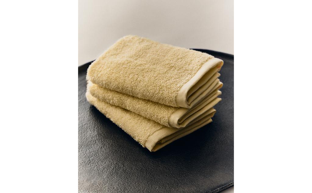 PACK ASCIUGAMANI TOILETTE COTONE (PACK DA 3)
