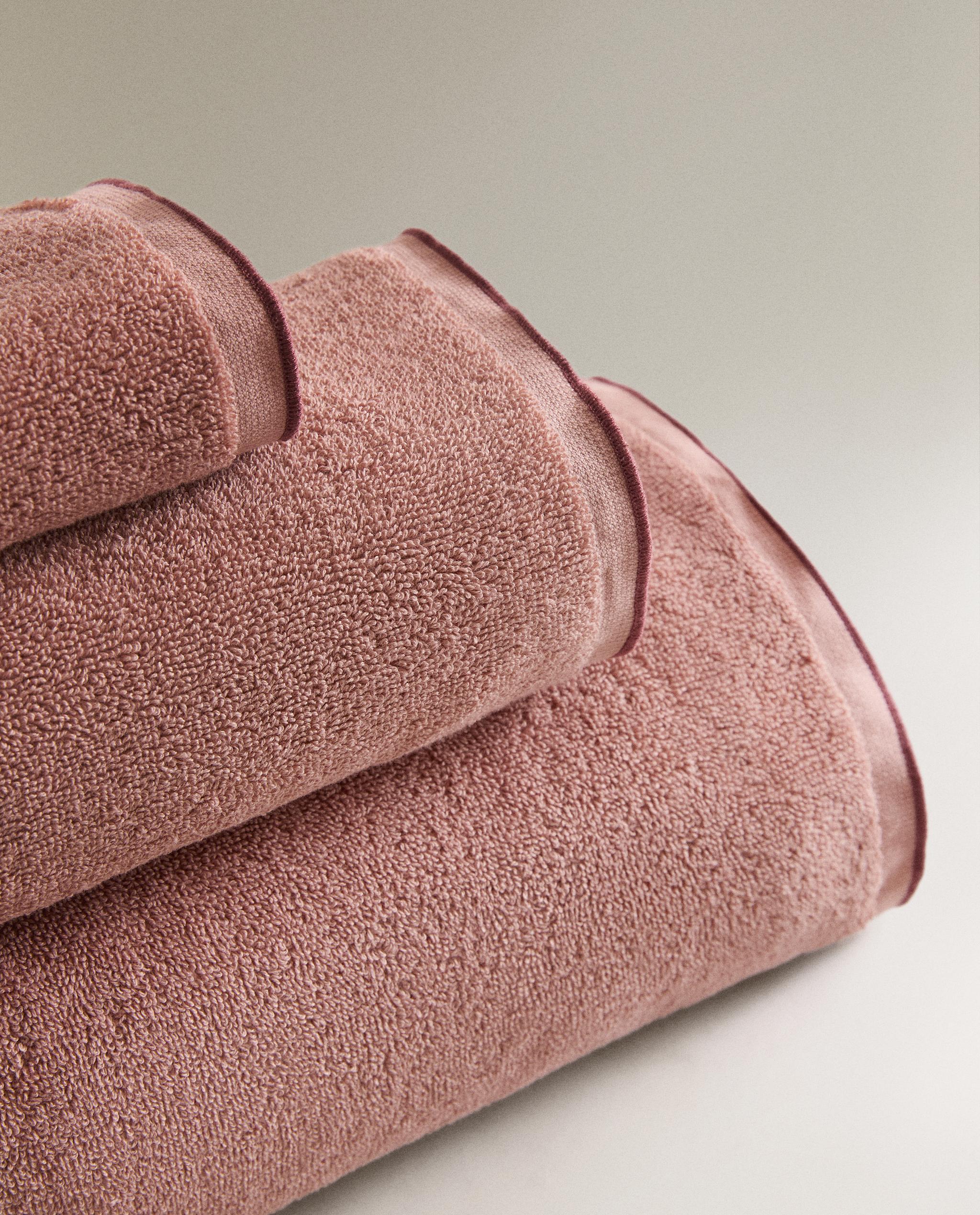OVERLOCK COTTON BATH TOWEL product thumbnail 3