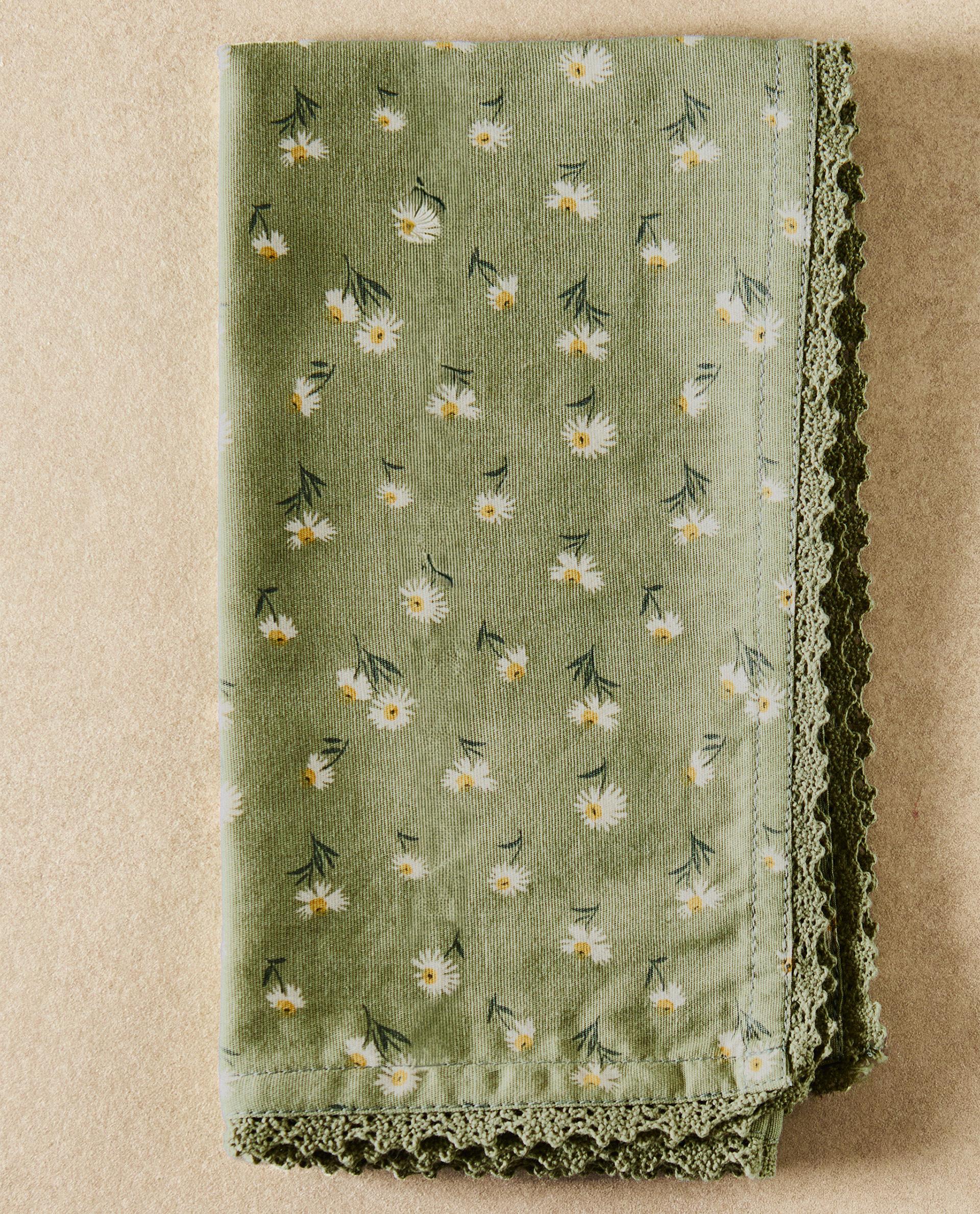 新品⭐︎ テーブルクロス ワイルドストロベリー13 チェリー柄プリント 樹脂加工 テーブルクロス | Zara Home 日本