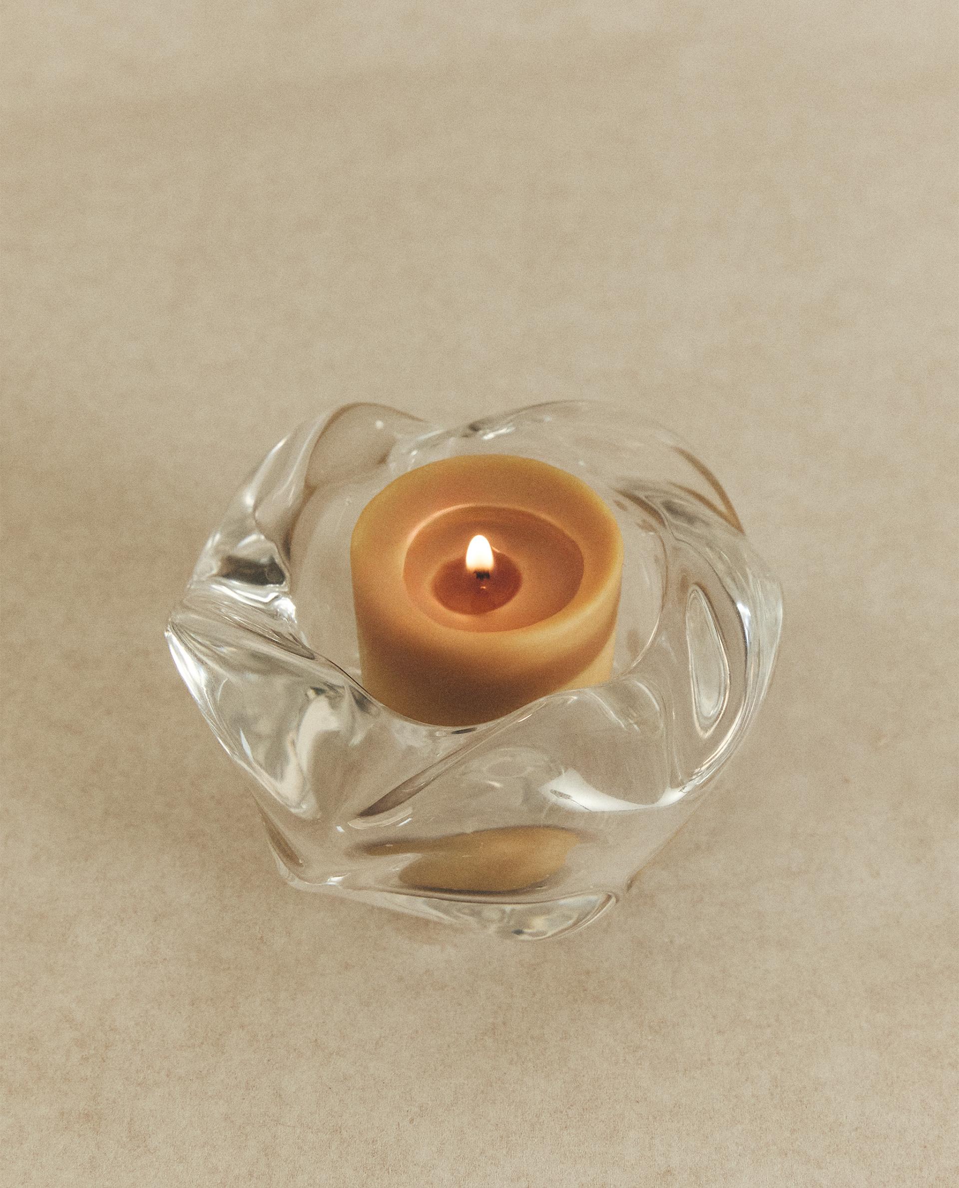 ZARA ガラス キャンドルスタンド　花瓶 クリスタルキャンドルスタンド | Zara Home 日本/Japan