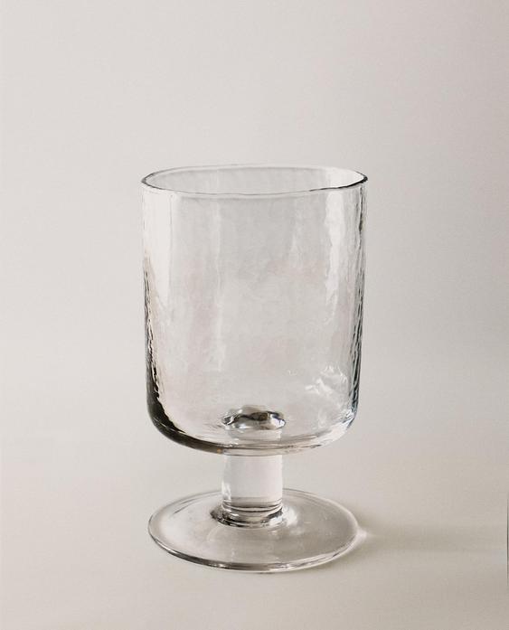HAMMERED WINE GLASS