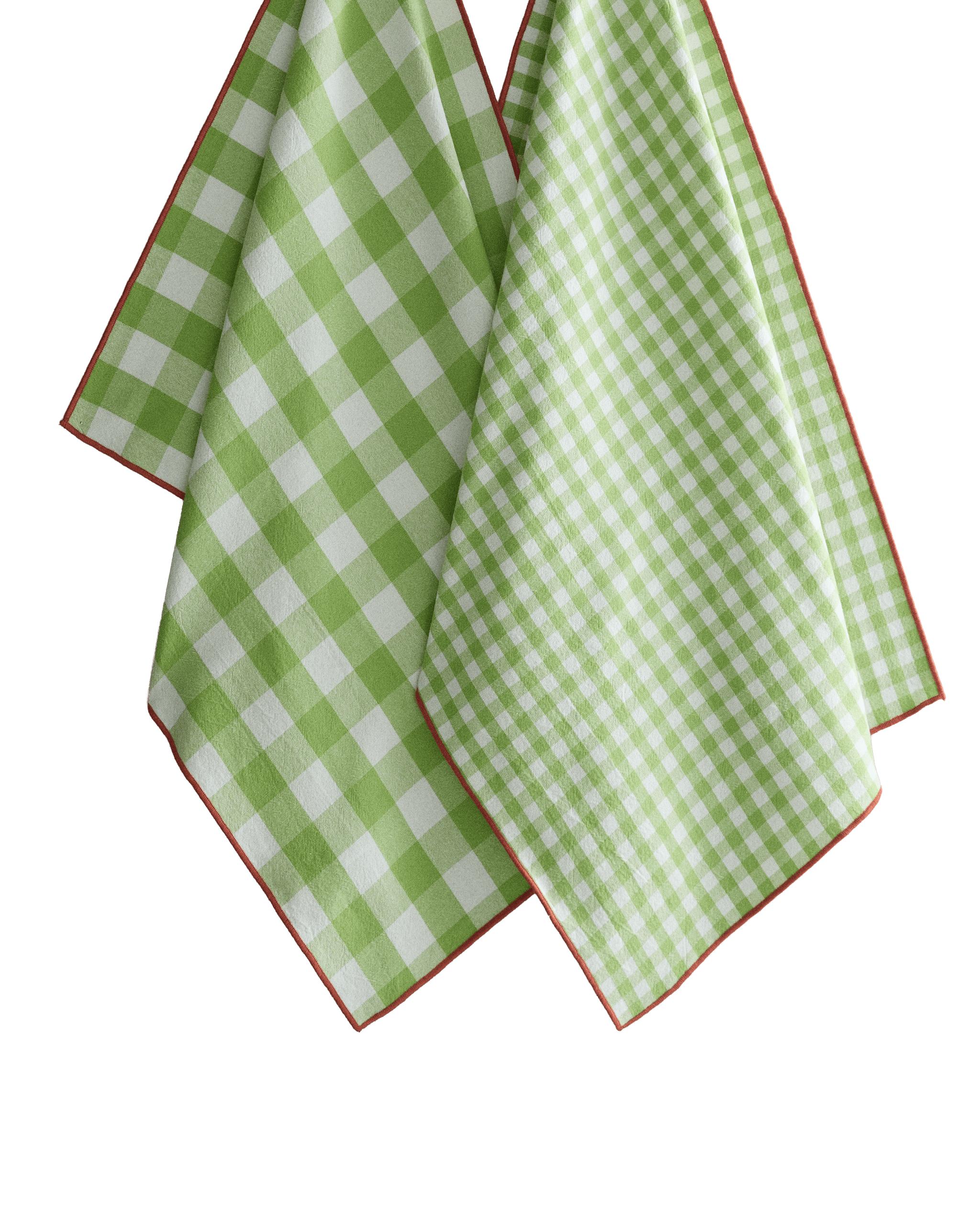 PACK OF CHECK TEA TOWELS (PACK OF 2) product thumbnail 5