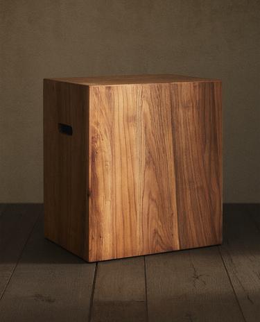 MESA CUBO MADERA