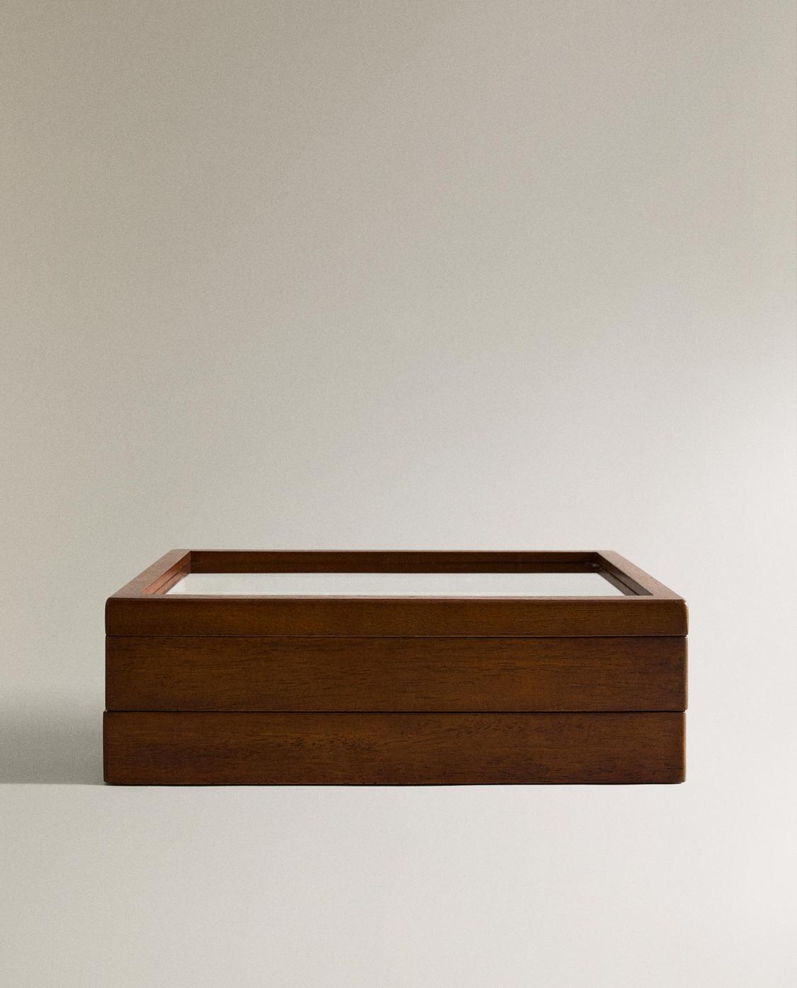 MEDIUM WOODEN JEWELLERY BOX | Zara Home UAE - ABU DHABI/AL AIN/RAS 