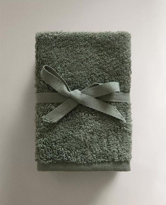 طقم مناشف يد قطن (طقم من 3 قطعة)