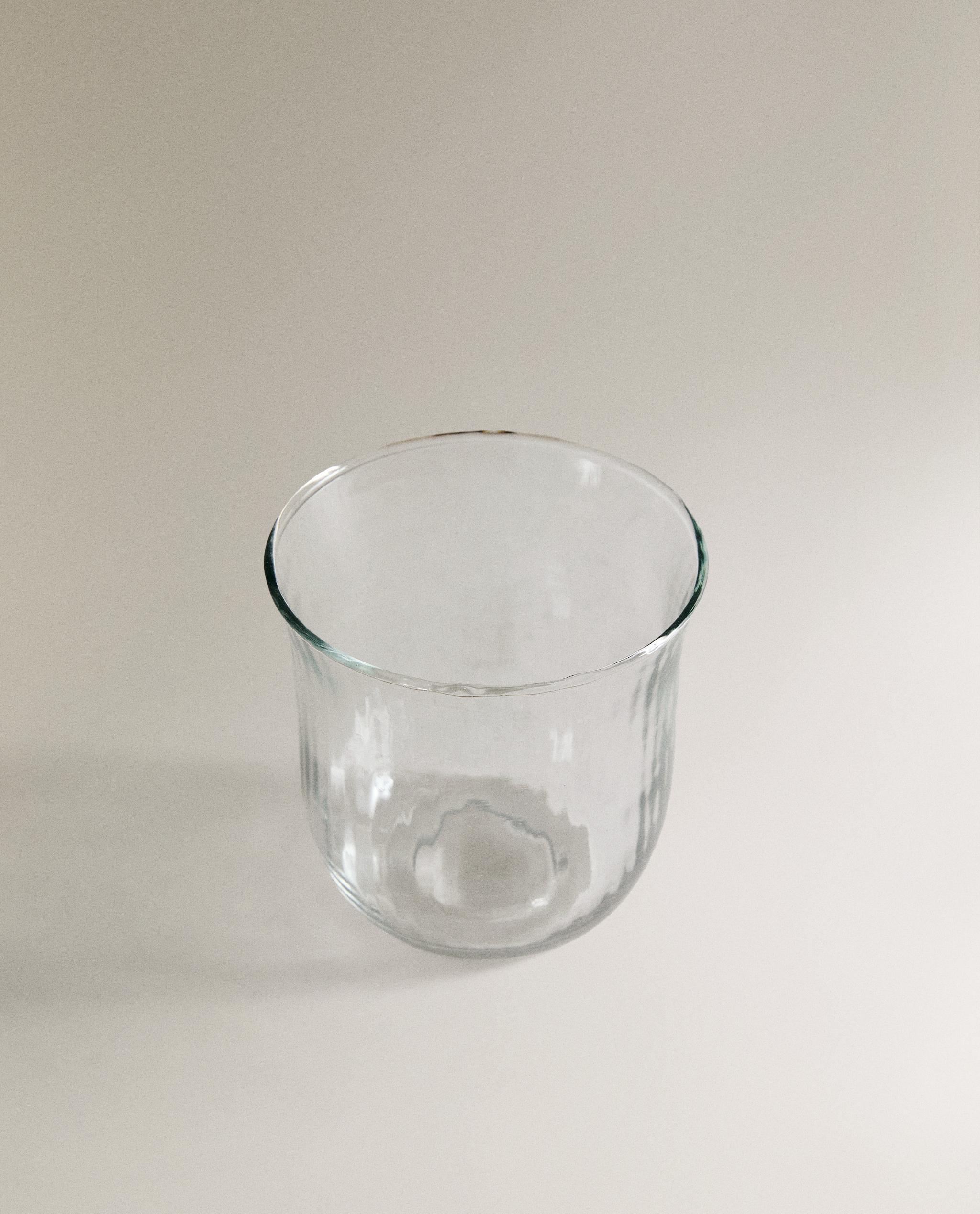 RAISED DESIGN GLASS TUMBLER product thumbnail 2