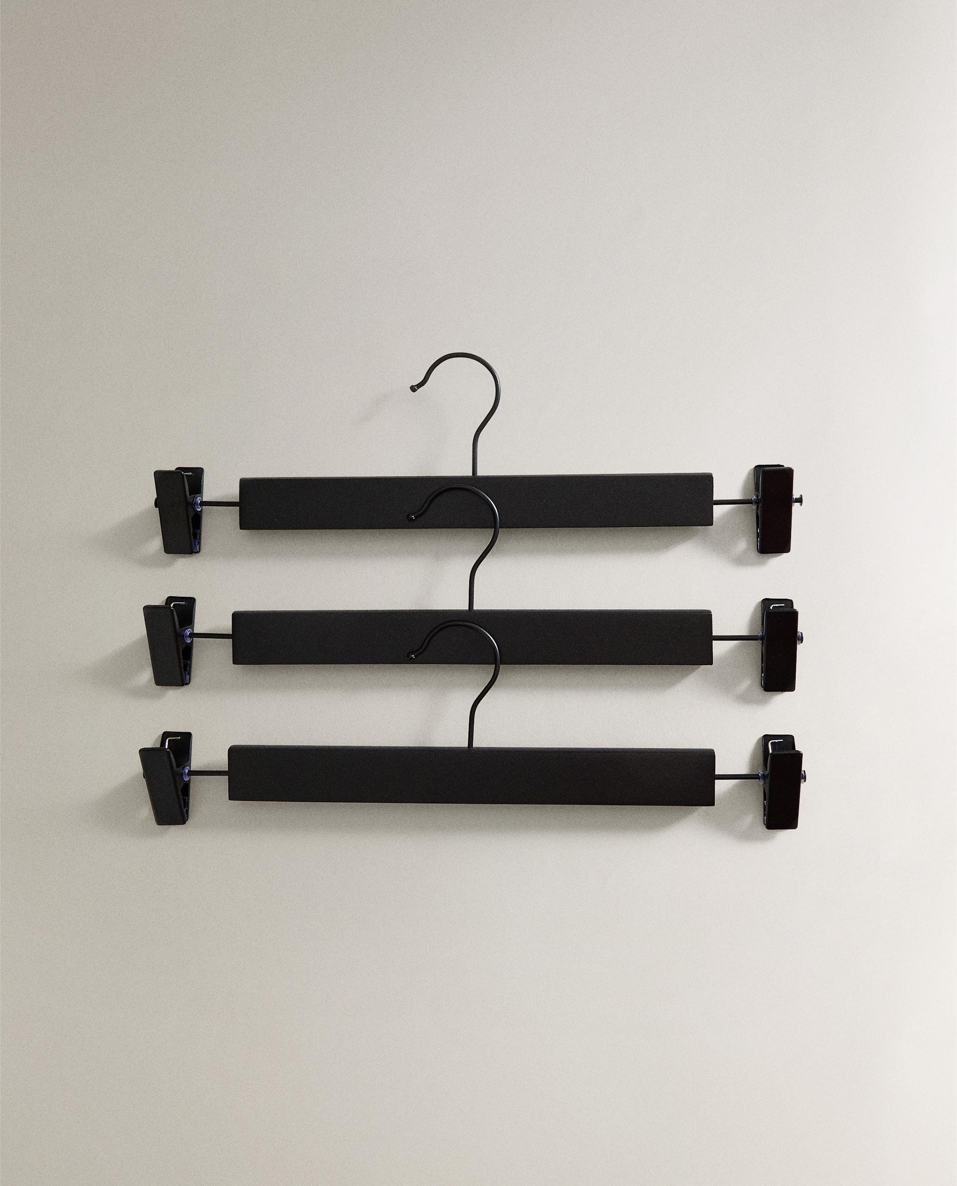 WOODEN SKIRT HANGER (SET OF 3) product thumbnail 5