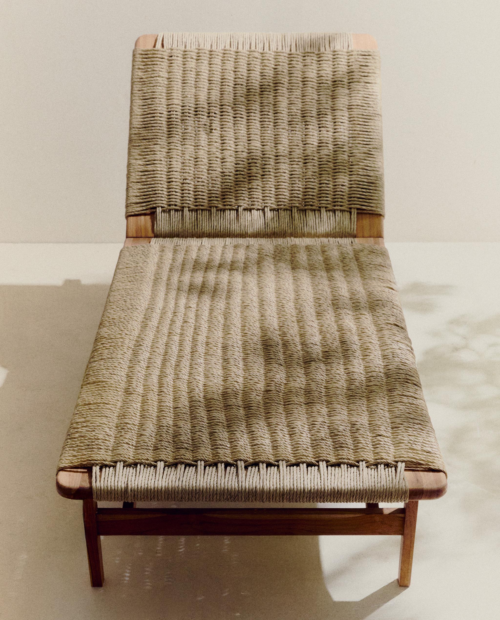 OUTDOOR TEAK LOUNGER | Zara Home United States of America