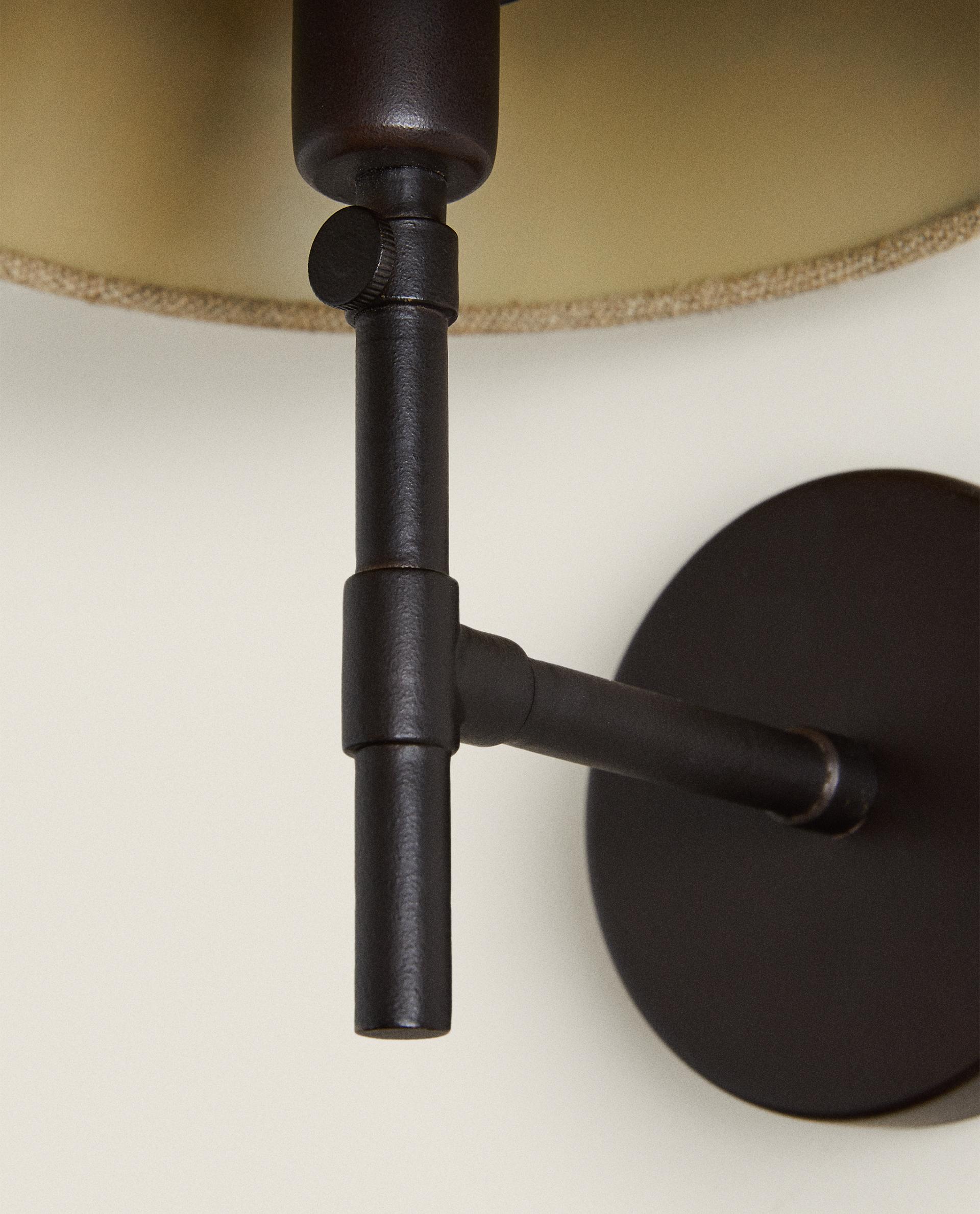 LAMP | WALL LIGHT WITH LINEN LAMPSHADE product thumbnail 5