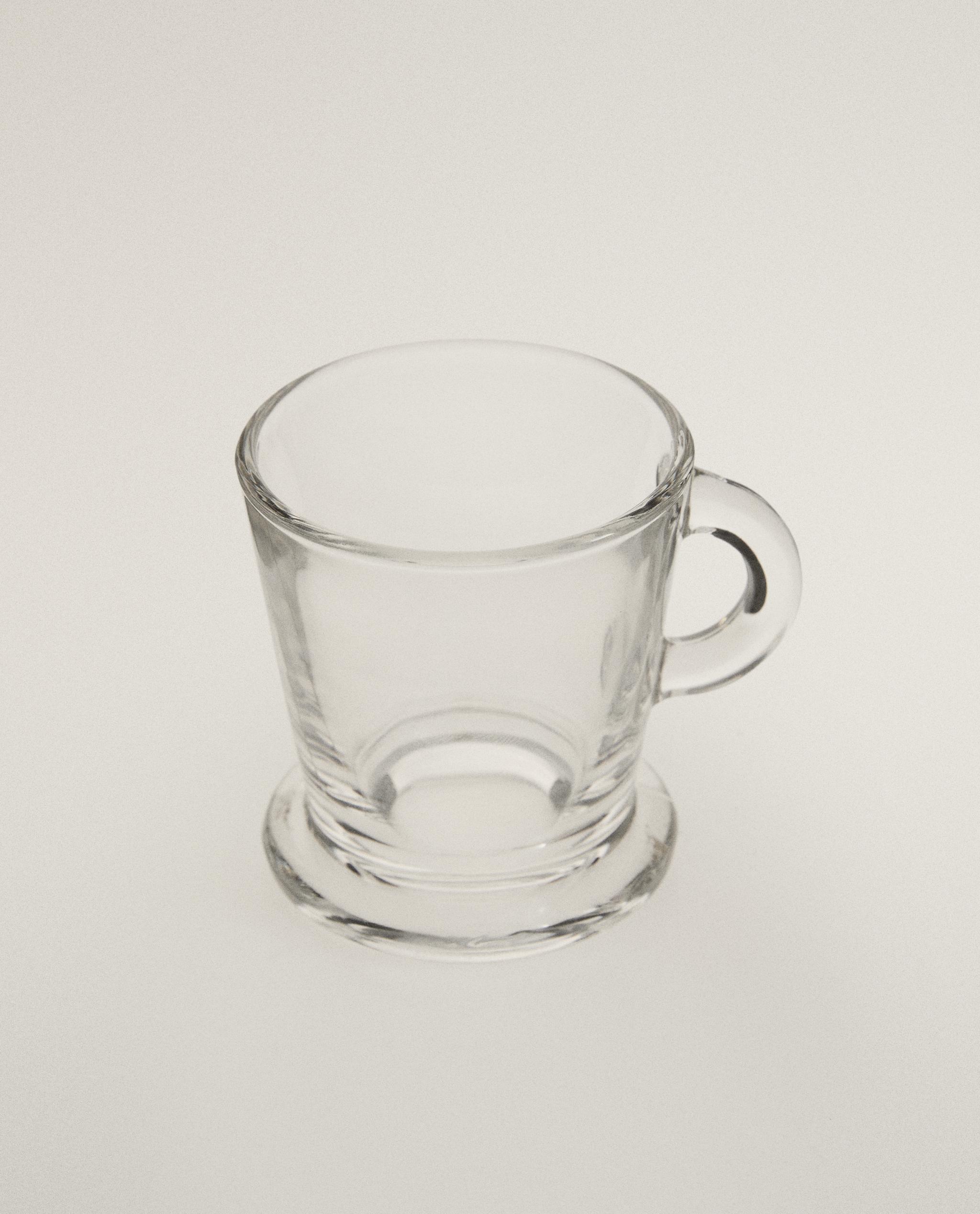 TRANSPARENT GLASS ESPRESSO CUP product thumbnail 7