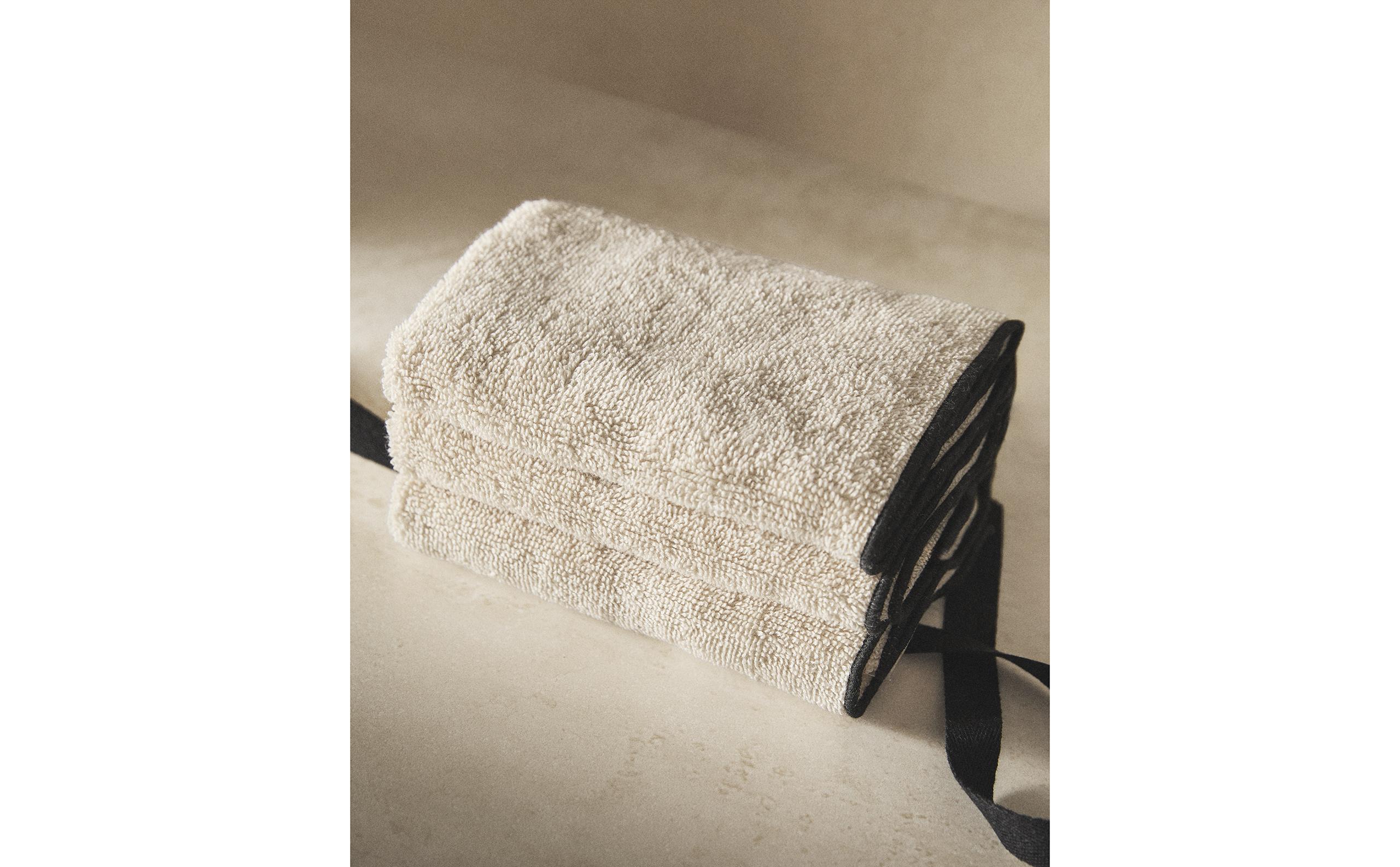 コットン オーバーロック バニティタオル (3枚セット） | Zara Home