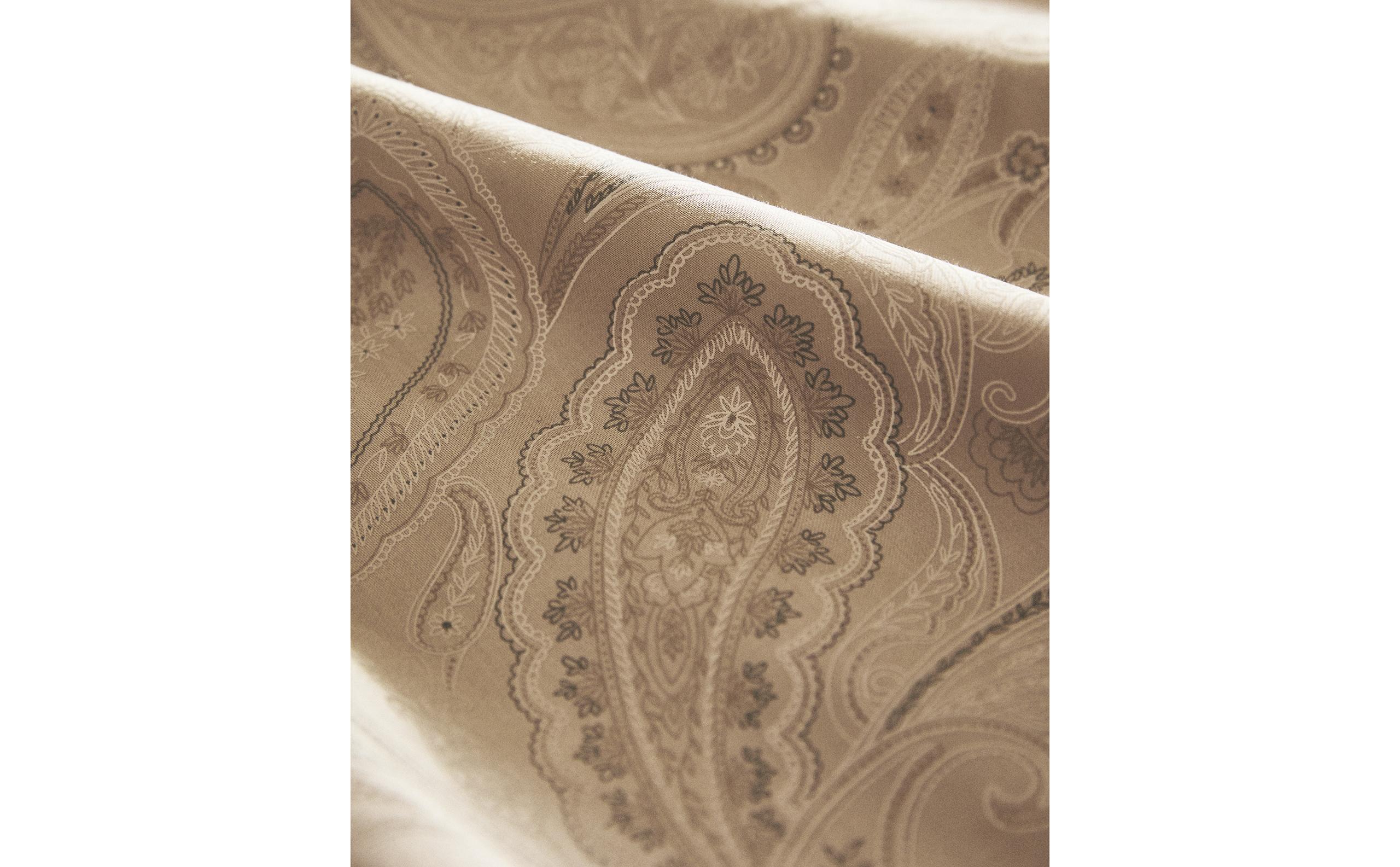 PAISLEY PRINT DUVET COVER