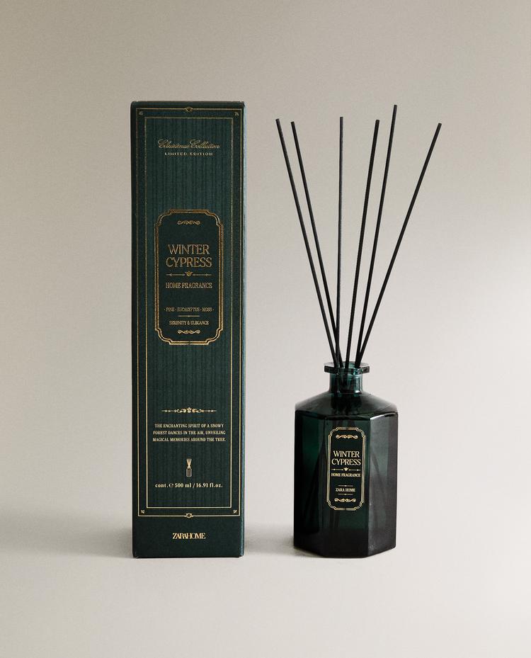 (500 ML) WINTER CYPRESS REED DIFFUSER