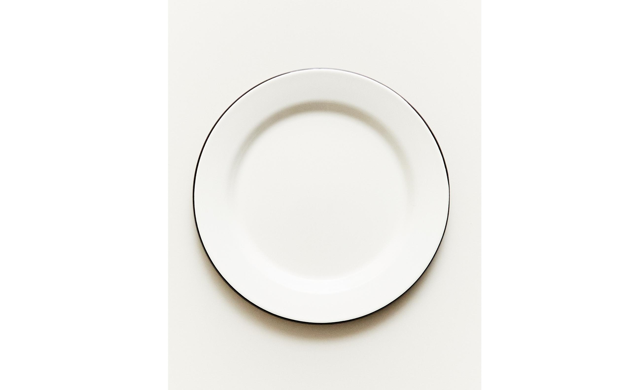 IRON DESSERT PLATE WITH RIM product thumbnail 9
