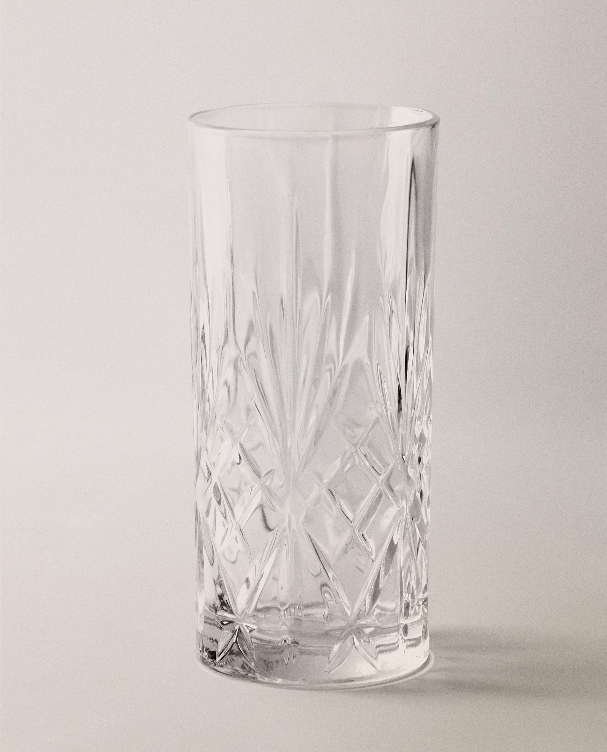 RAISED DESIGN CRYSTALLINE TUMBLER SET product thumbnail 17