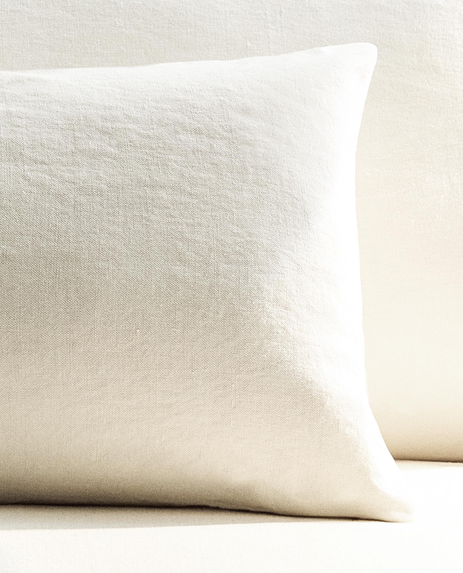 FUNDA COJÍN LINO LAVADO FUNDA COJÍN LINO LAVADO