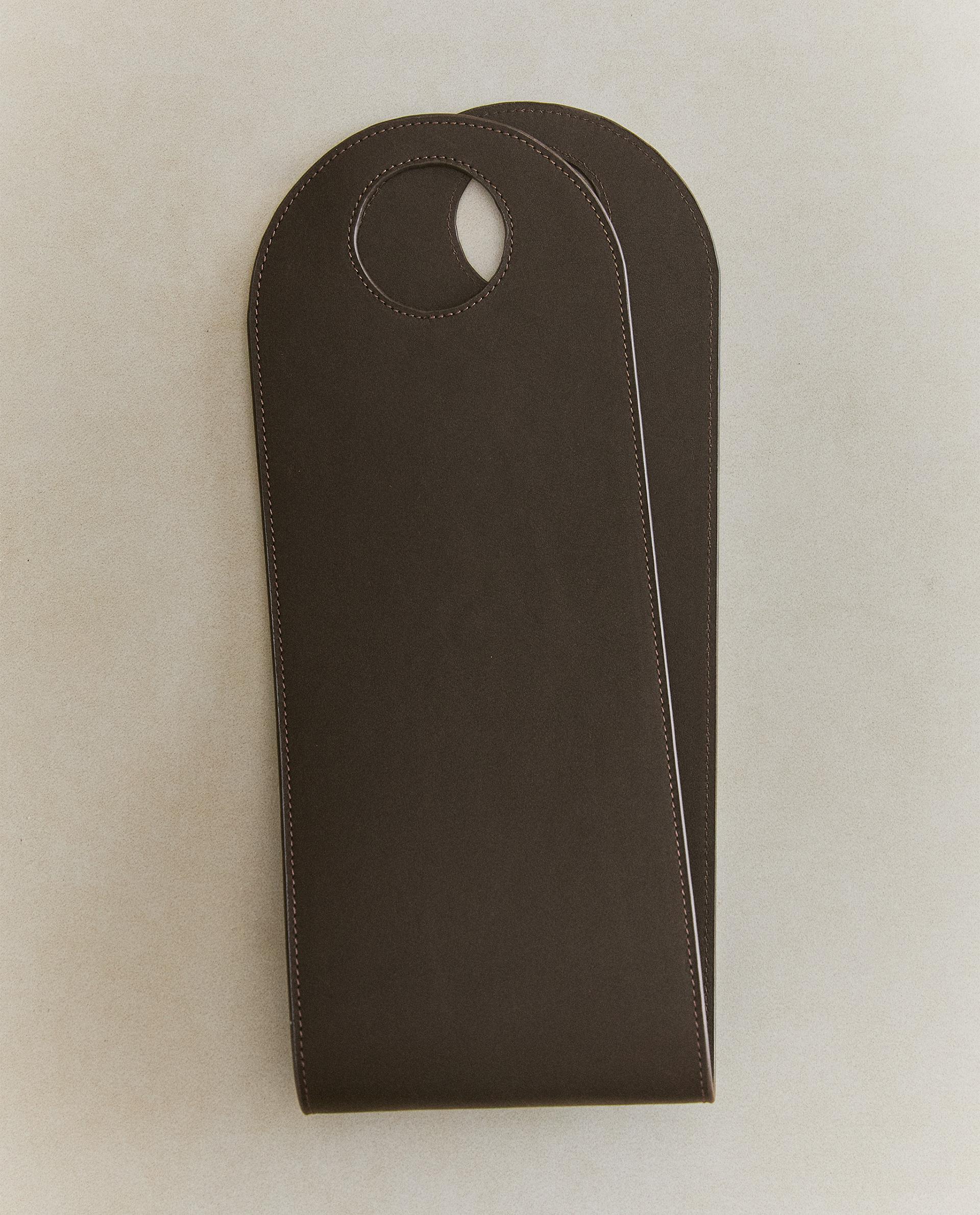 PORTA-REVISTAS DE COURO PORTA-REVISTAS DE COURO