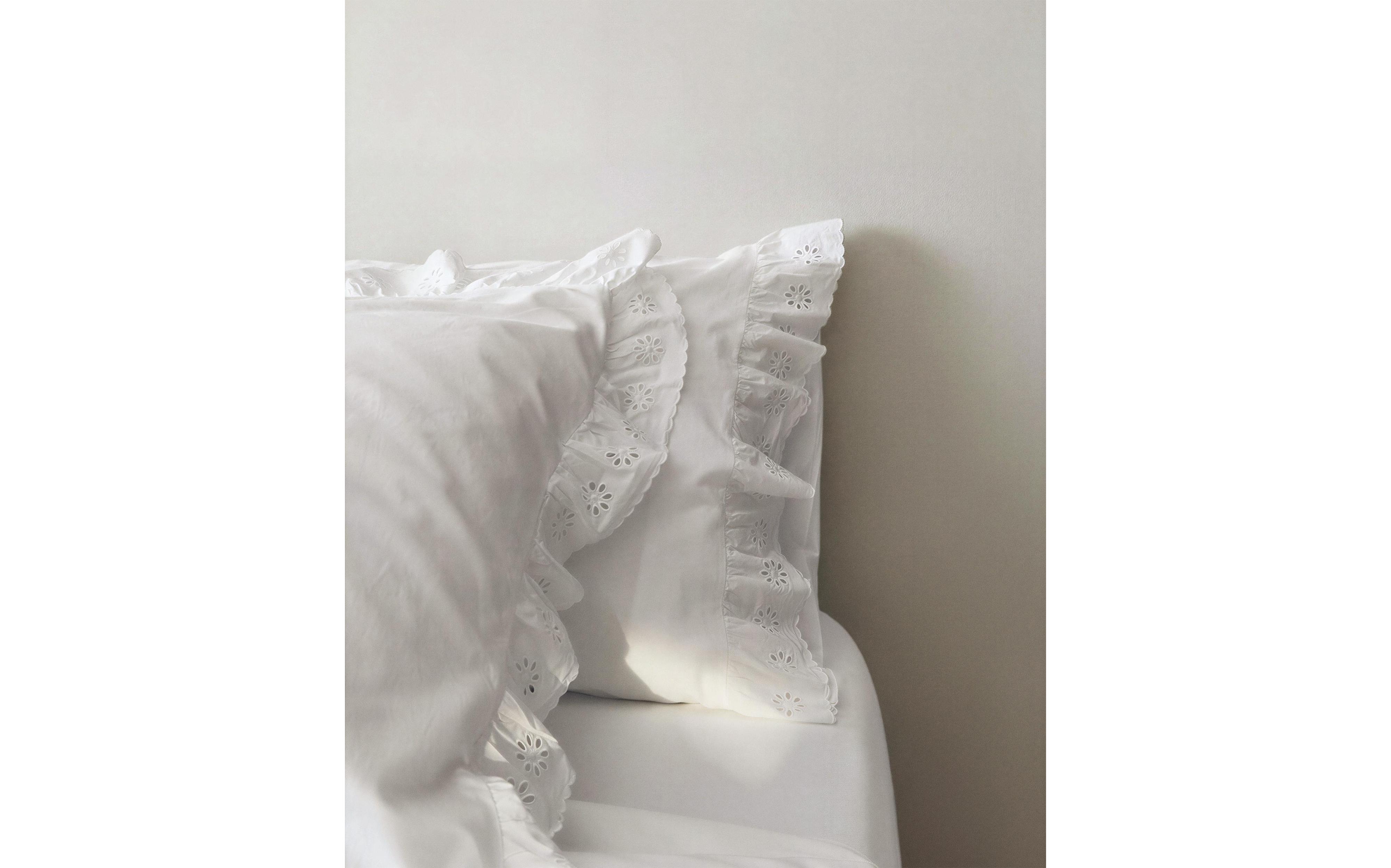 RUFFLED COTTON PILLOWCASE product thumbnail 9