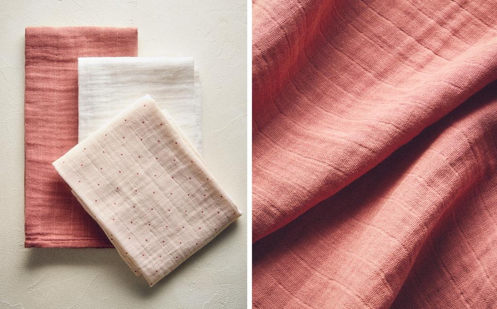 PACK MUSELINAS BEBÉ MULTICOLOR (PACK DE 3) PACK MUSELINAS BEBÉ MULTICOLOR (PACK DE 3)