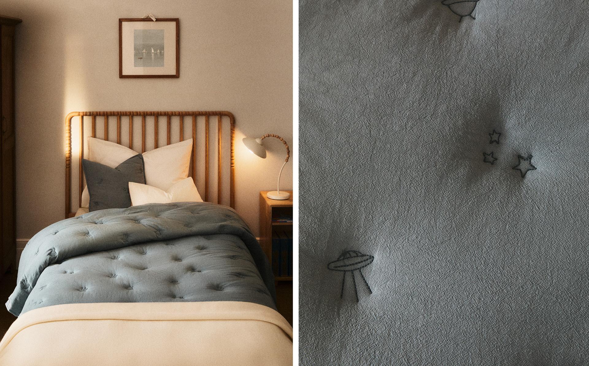 TRAPUNTA BAMBINI COTONE SPAZIO