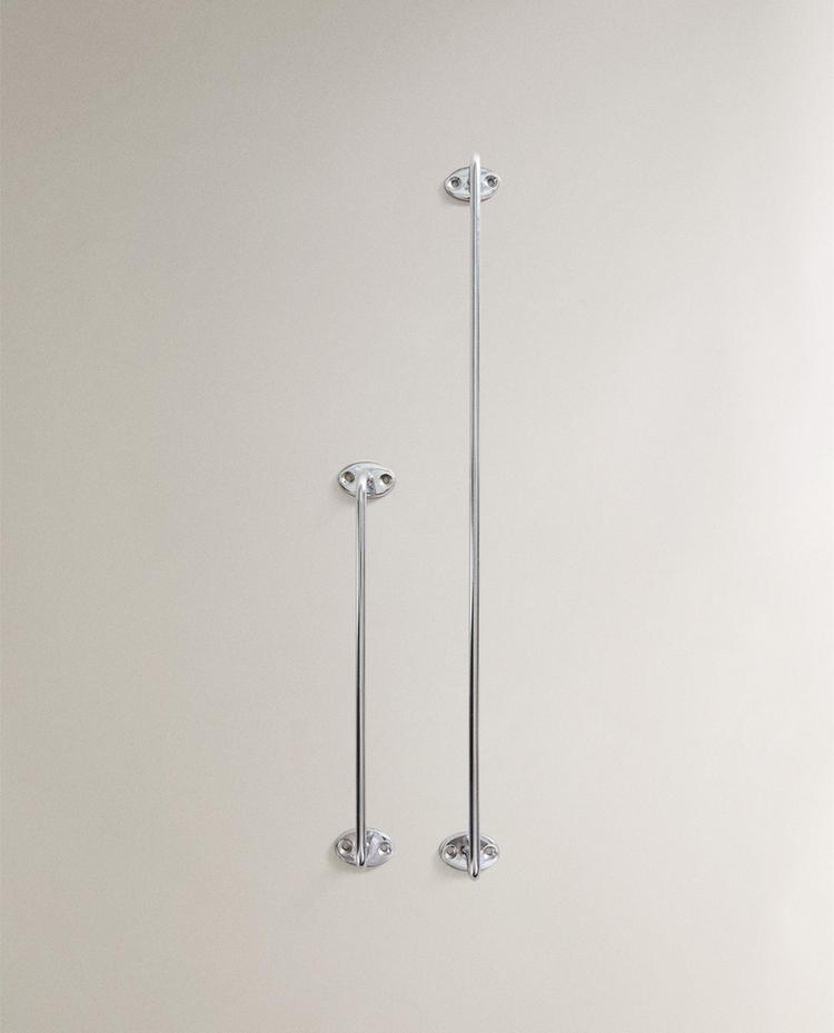 PORTE-SERVIETTES MÉTAL ARGENTÉ PORTE-SERVIETTES MÉTAL ARGENTÉ
