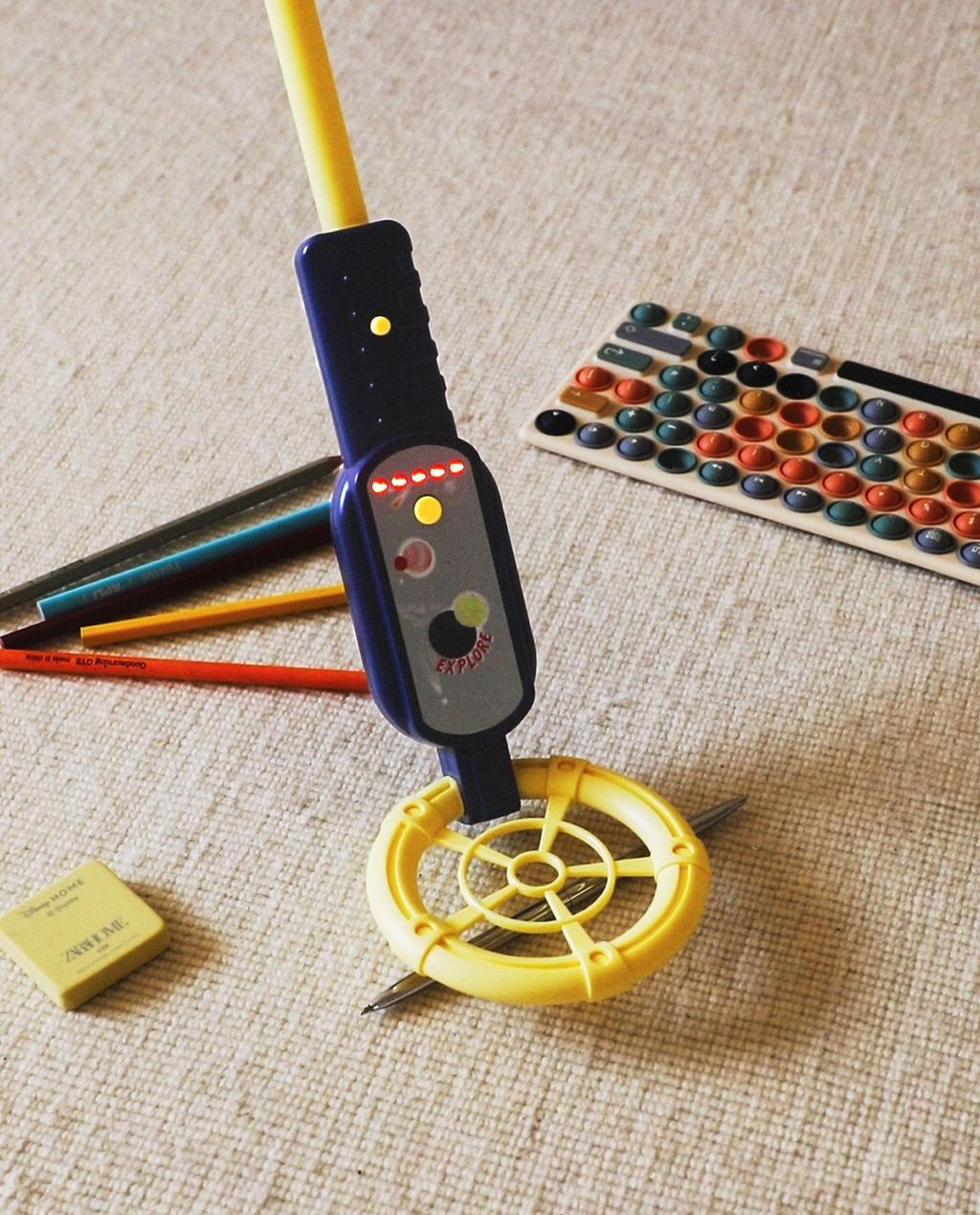 Children's space metal detector toy