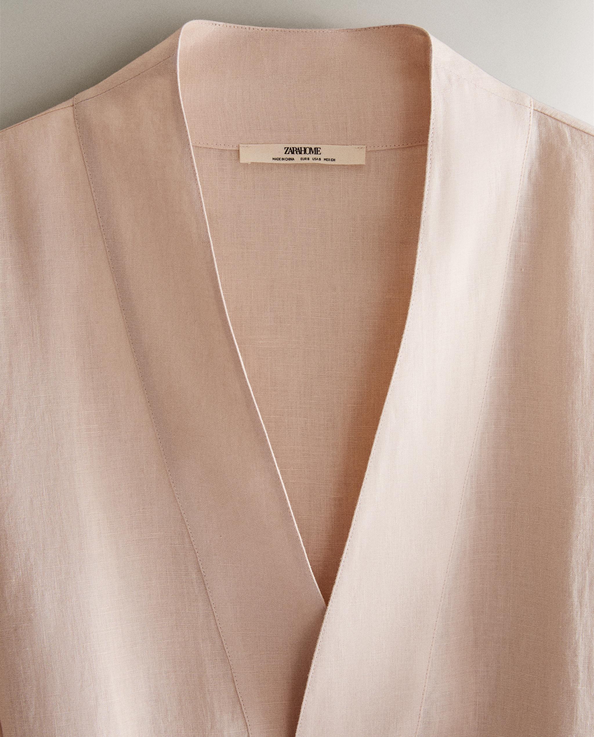 LINEN DRESSING GOWN product thumbnail 4