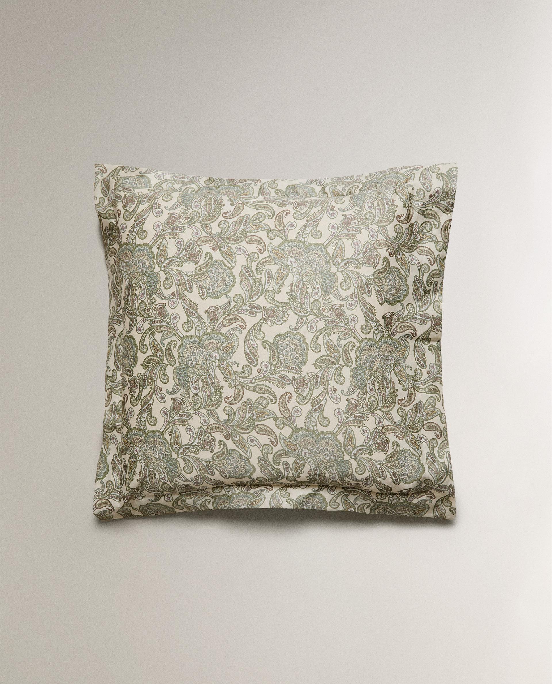 PAISLEY SATEEN PILLOWCASE