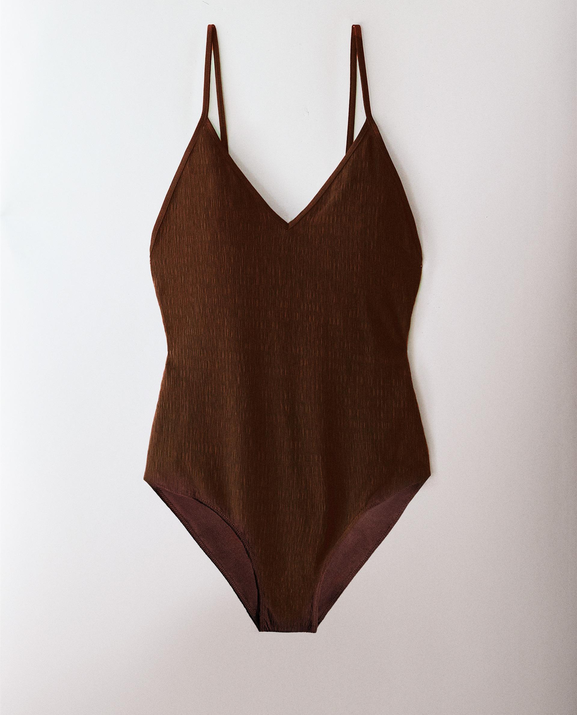 ZARA HOME 無地柄 トライアングル ビキニトップス 8119/609 トライアングル ビーチ ビキニトップス | Zara Home 日本/Japan