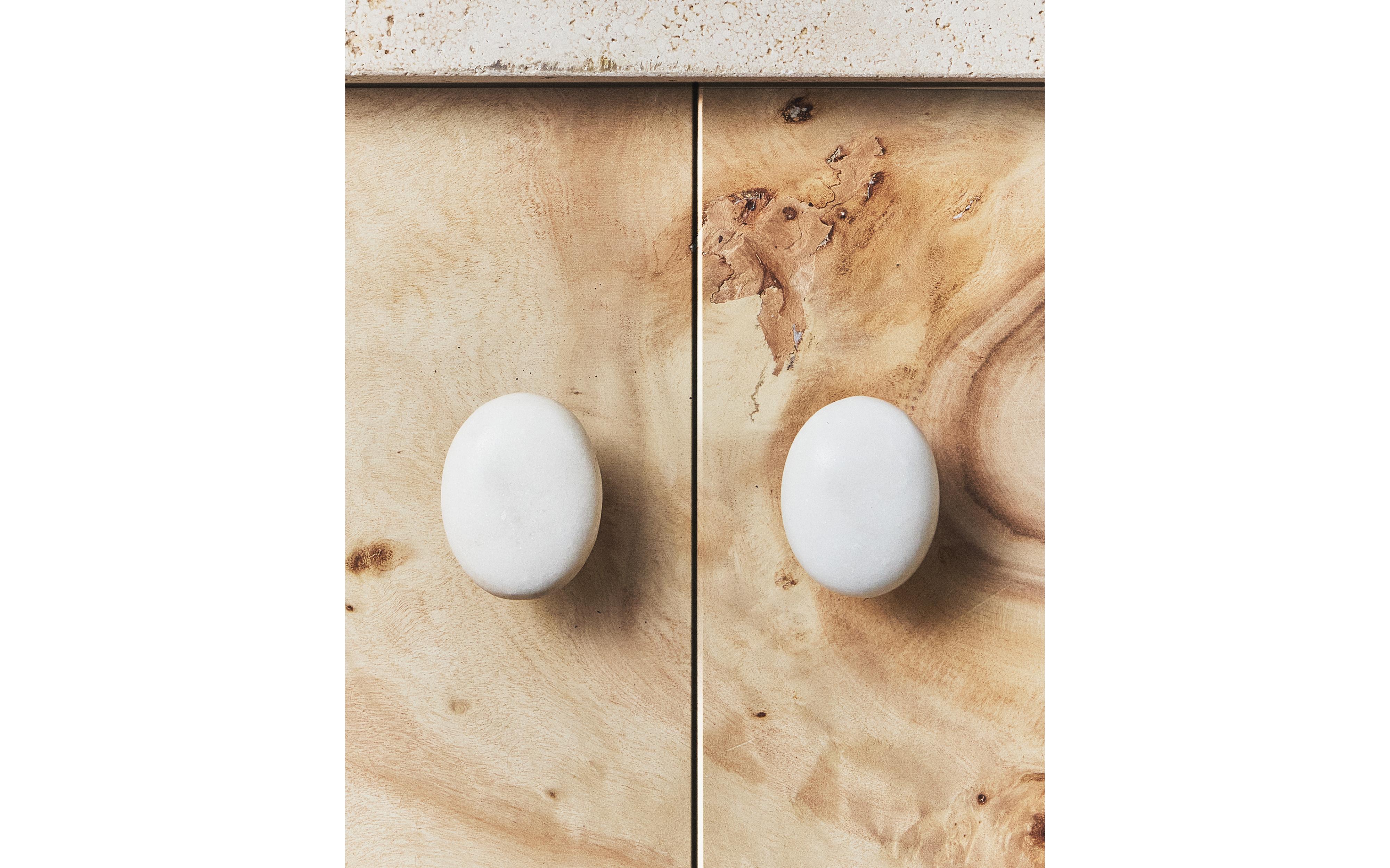 オーバル マーブル ドアノブ x 2 | Zara Home 日本/Japan