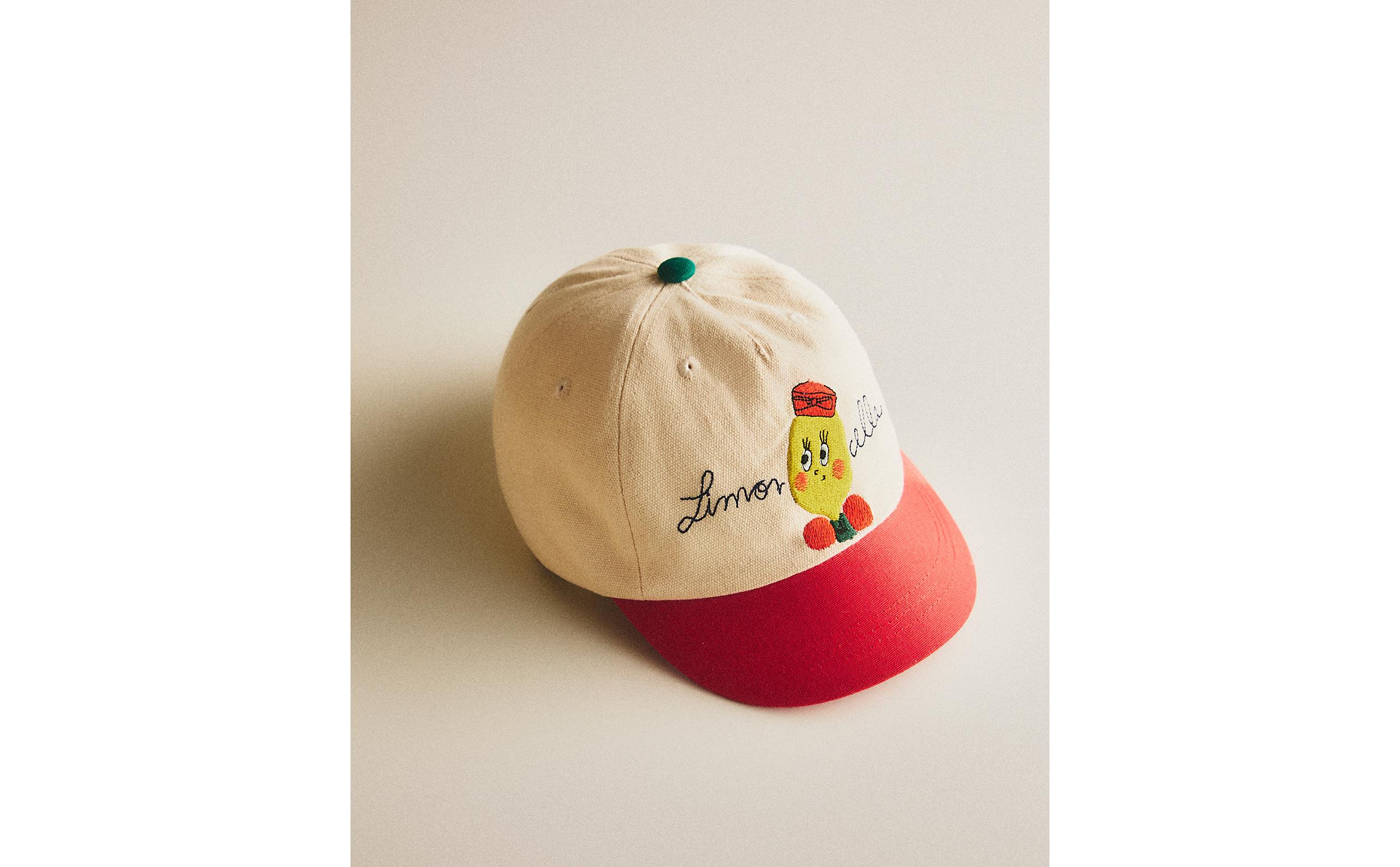 LIMONCELLA X THE ANIMALS OBSERVATORY CAP | Zara Home United Kingdom