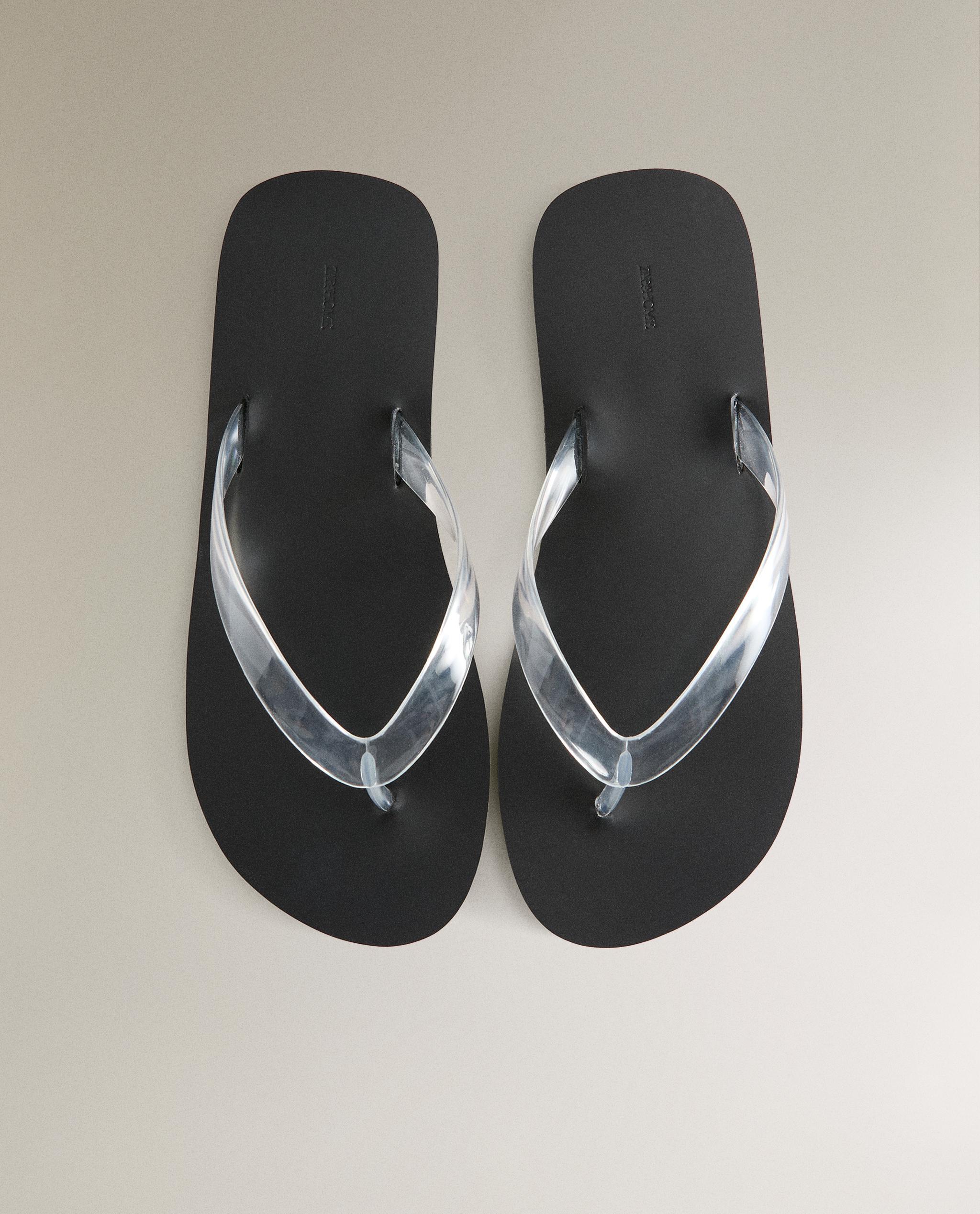 MINIMALIST TRANSPARENT SANDALS product thumbnail 7