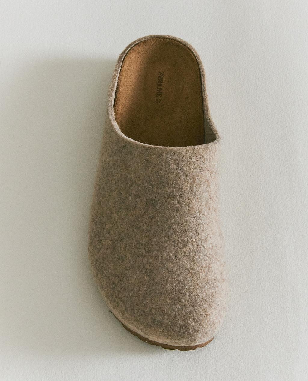 MINIMALISTYCZNE FILCOWE CHODAKI