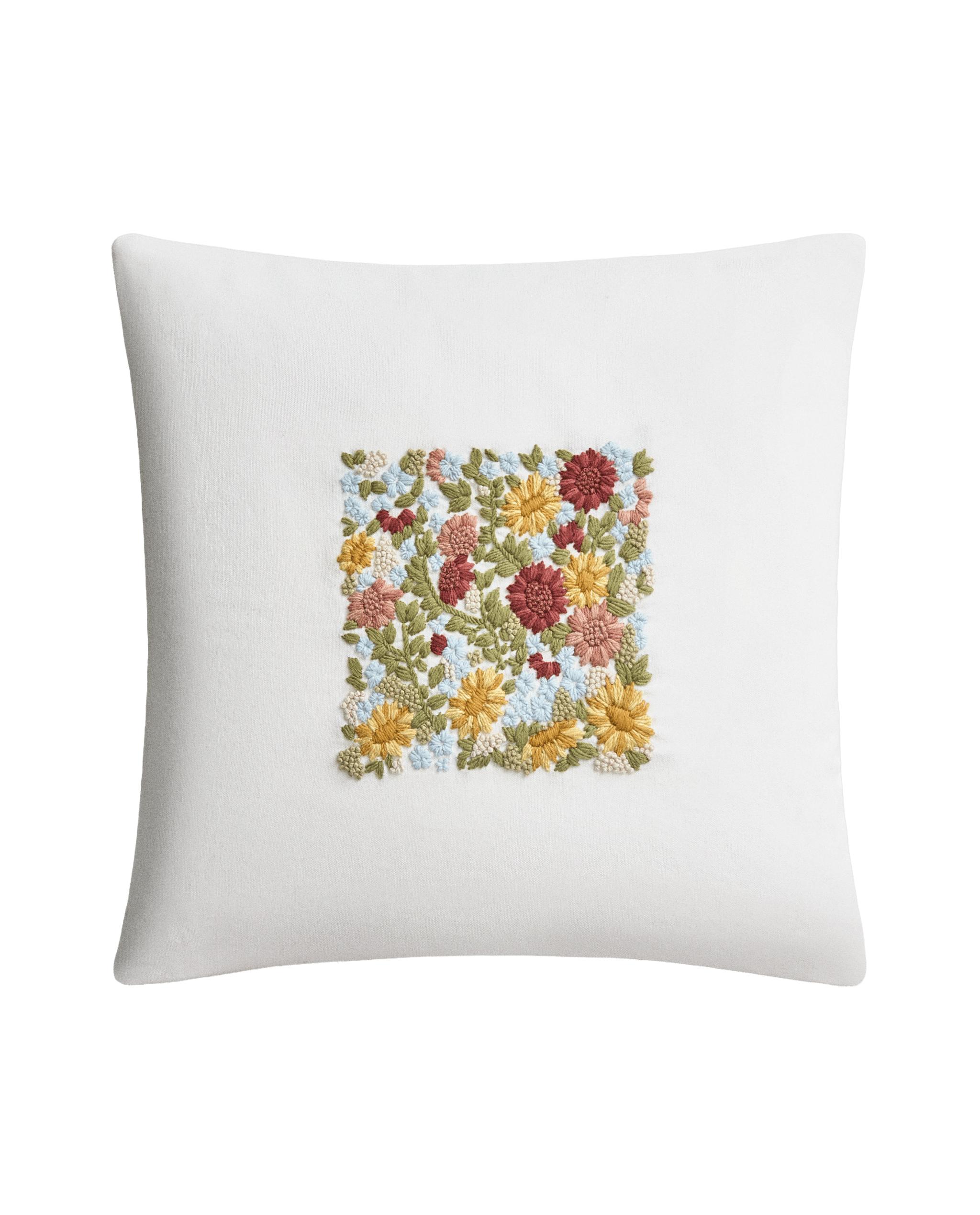 CUSHION COVER WITH FLORAL EMBROIDERY product thumbnail 9