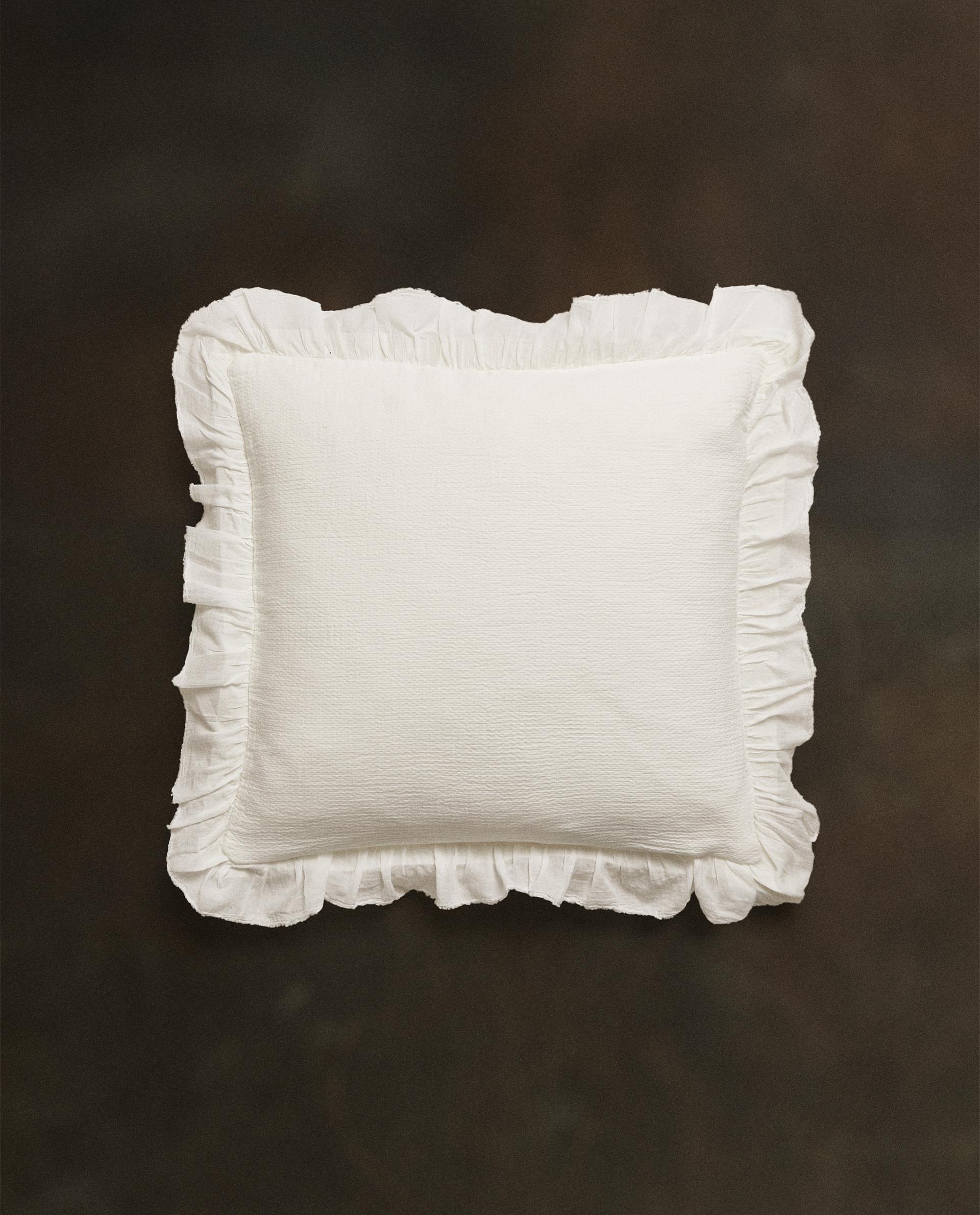 フリル テクスチャー クッションカバー | Zara Home 日本/Japan