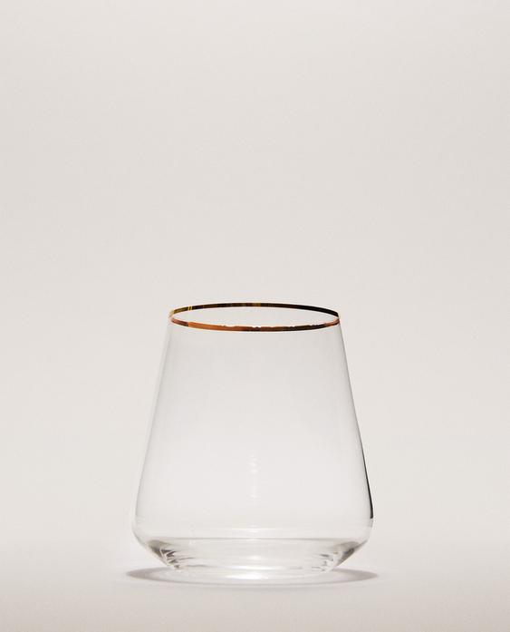 VERRE BORD DORÉ BOHEMIA CRYSTAL VERRE BORD DORÉ BOHEMIA CRYSTAL