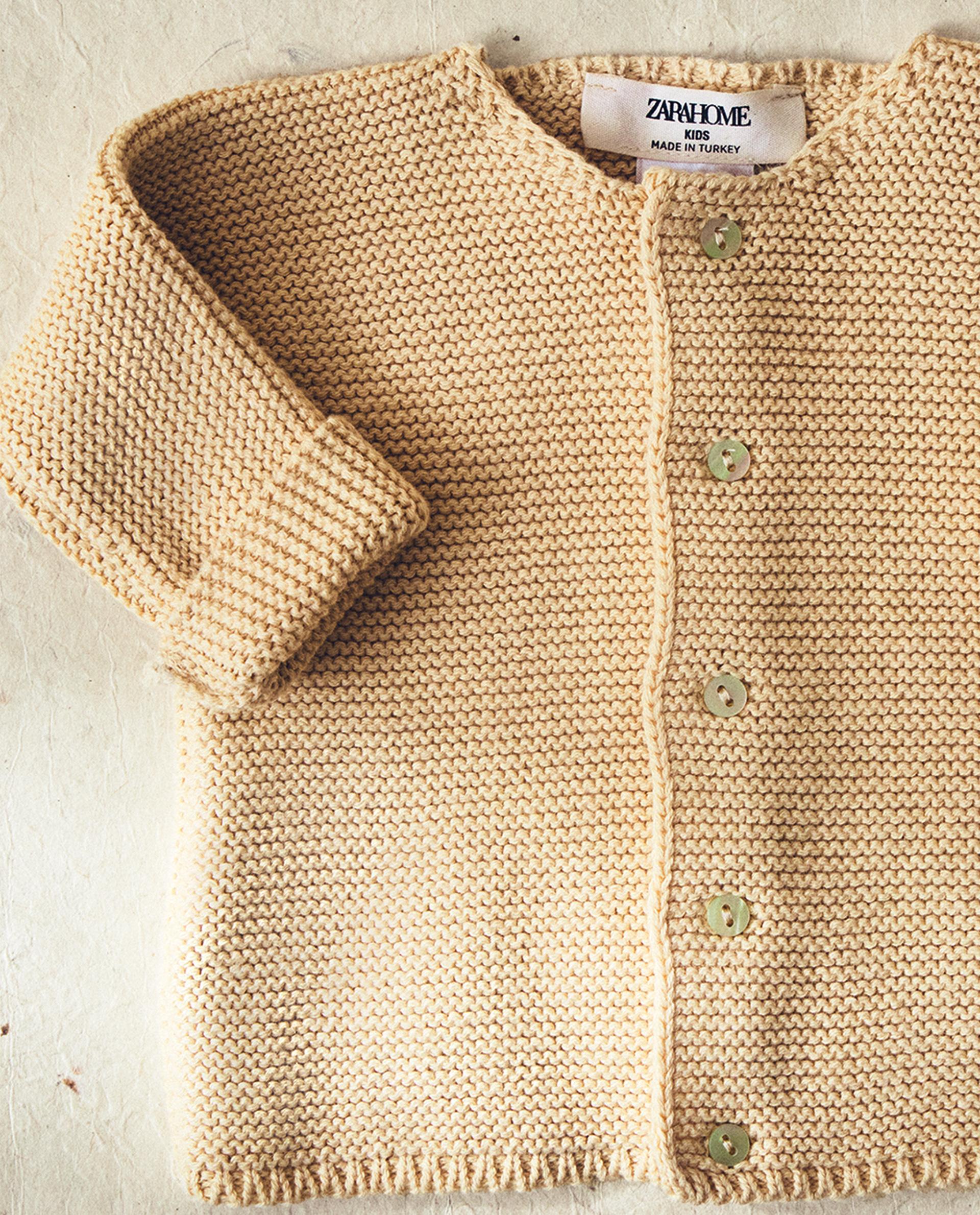 CHUNKY KNIT BABY CARDIGAN | Zara Home United States of America