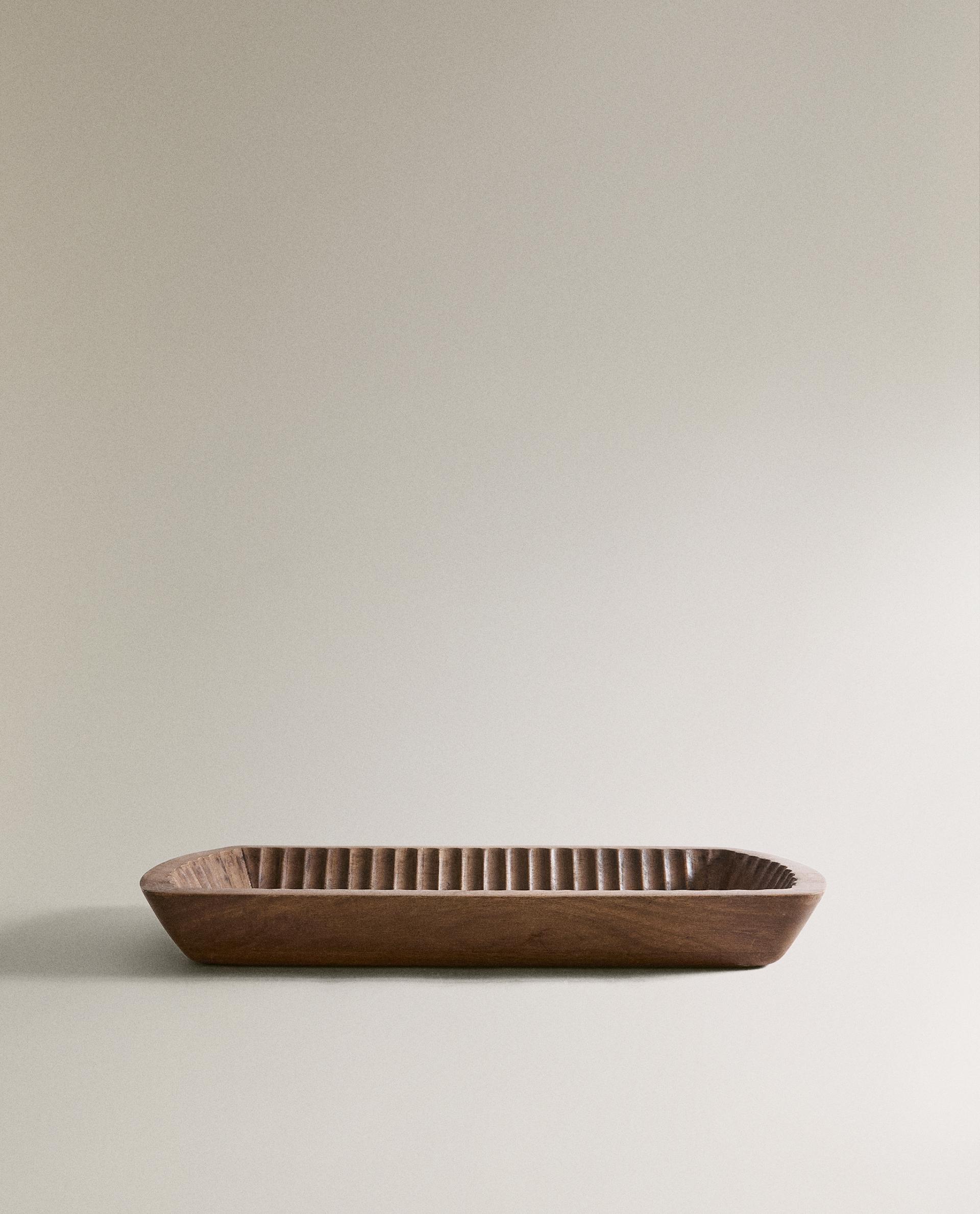DECORATIVE WOODEN TRAY | Zara Home United States of America