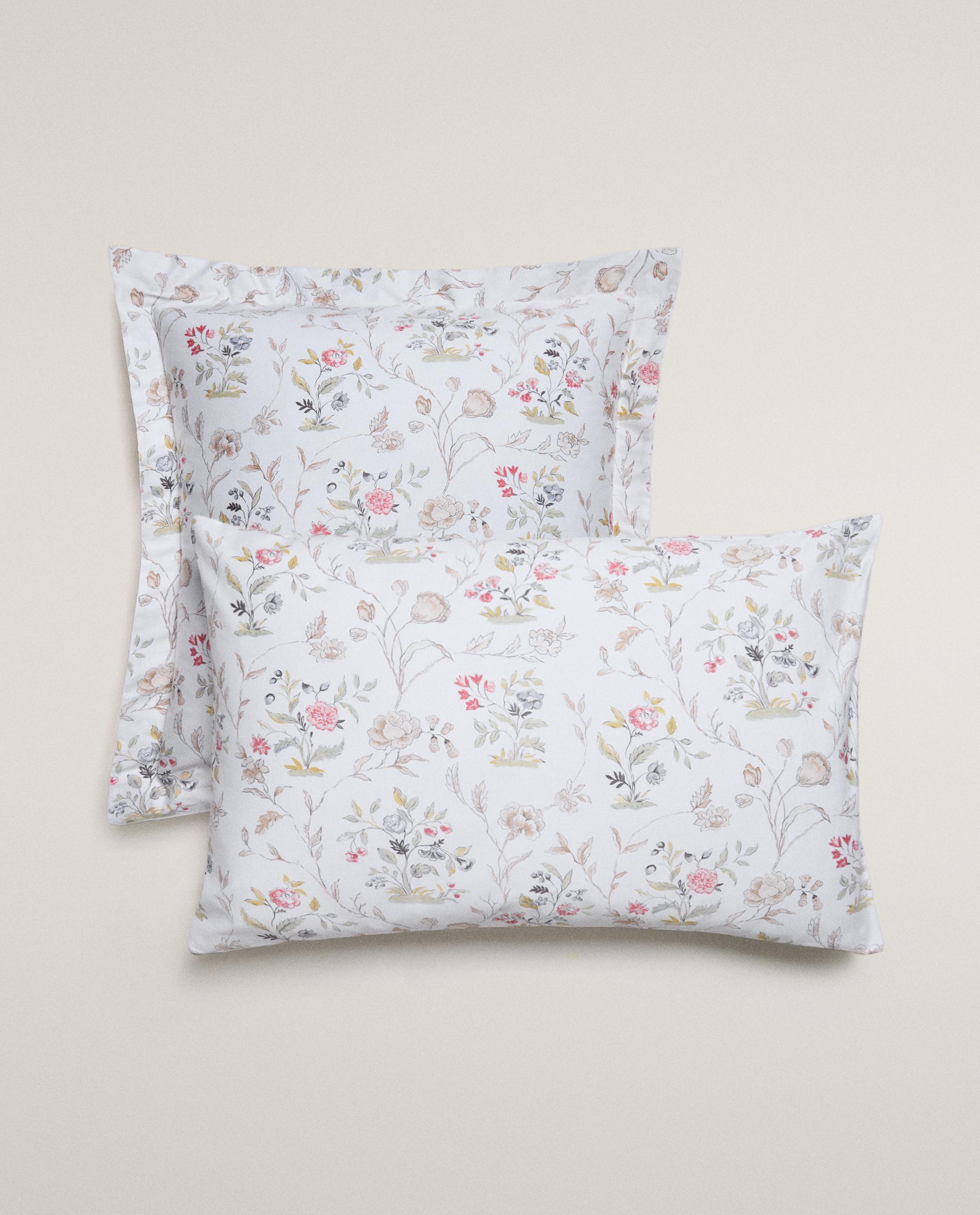 FLORAL SATEEN PILLOWCASE product thumbnail 10